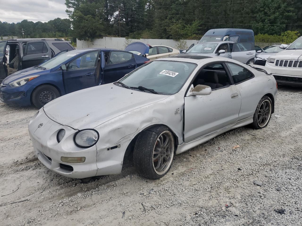 1996 Toyota Celica St Silver vin: JT2DB02T8T0055926