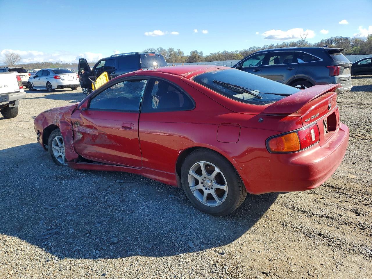 1996 Toyota Celica Gt Red vin: JT2DG02T3T0033432