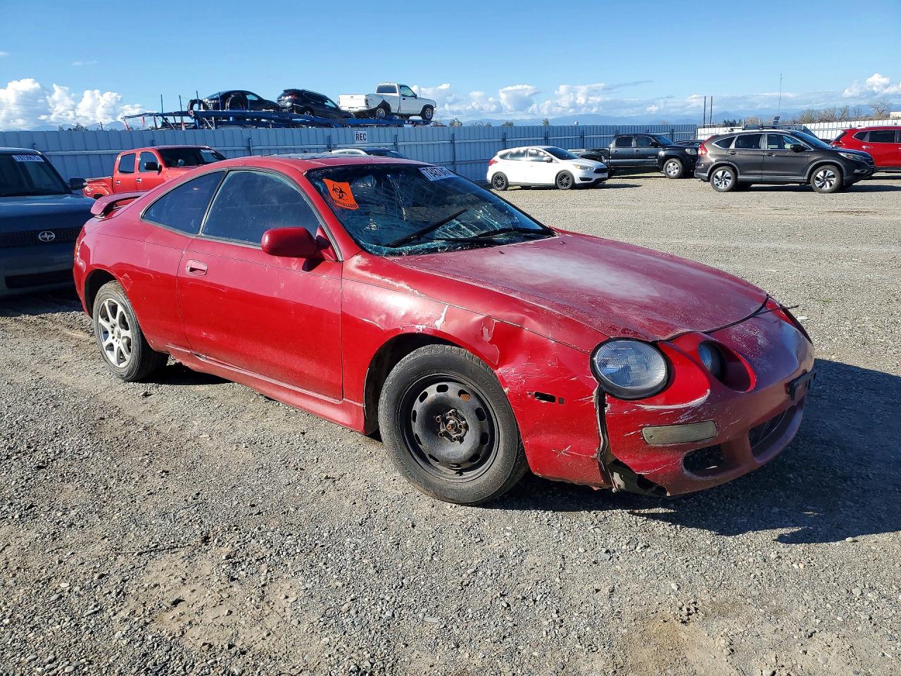 1996 Toyota Celica Gt Red vin: JT2DG02T3T0033432