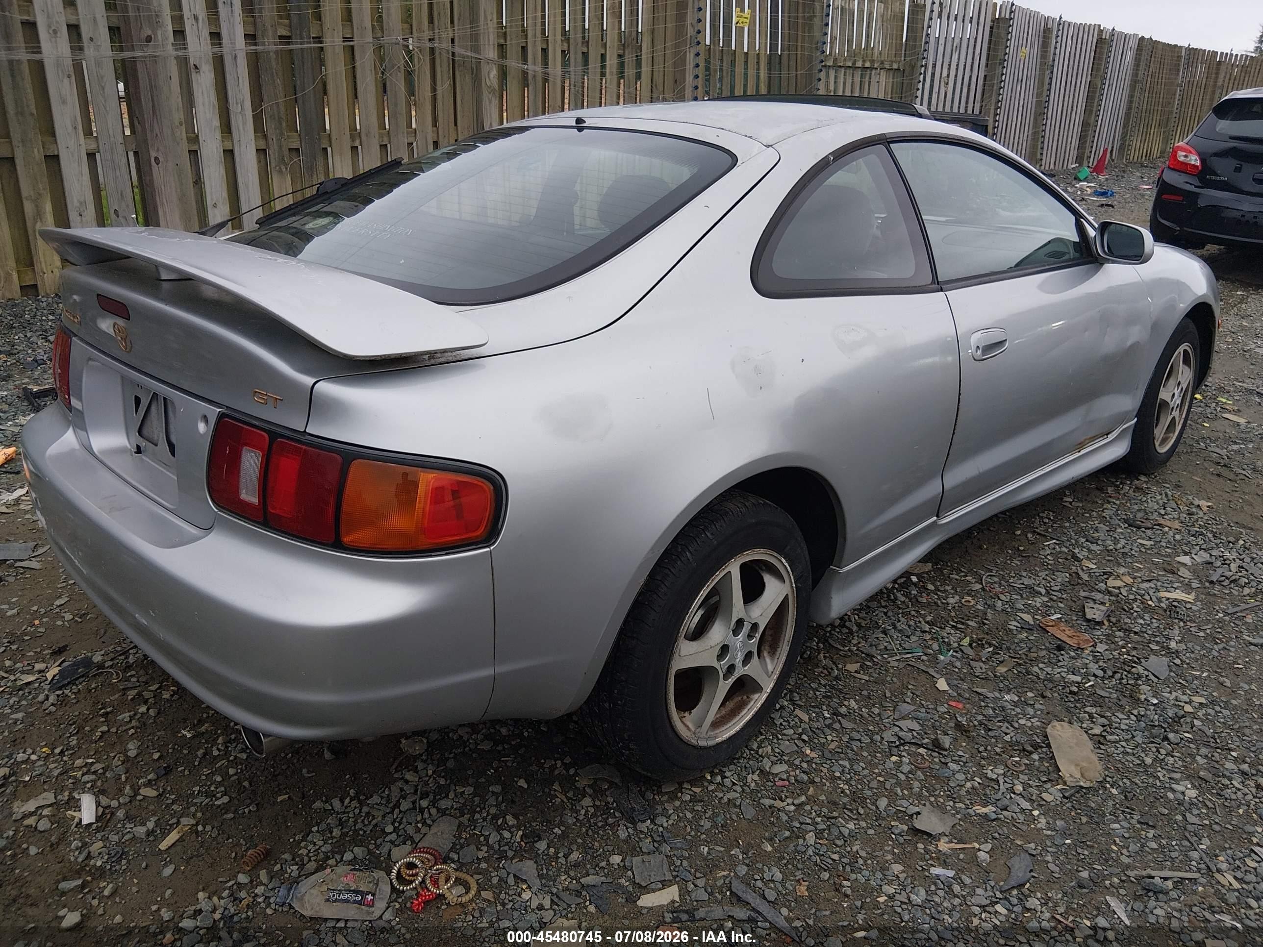 1999 Toyota Celica Gt/gt-s Silver vin: JT2DG02T6X0056659