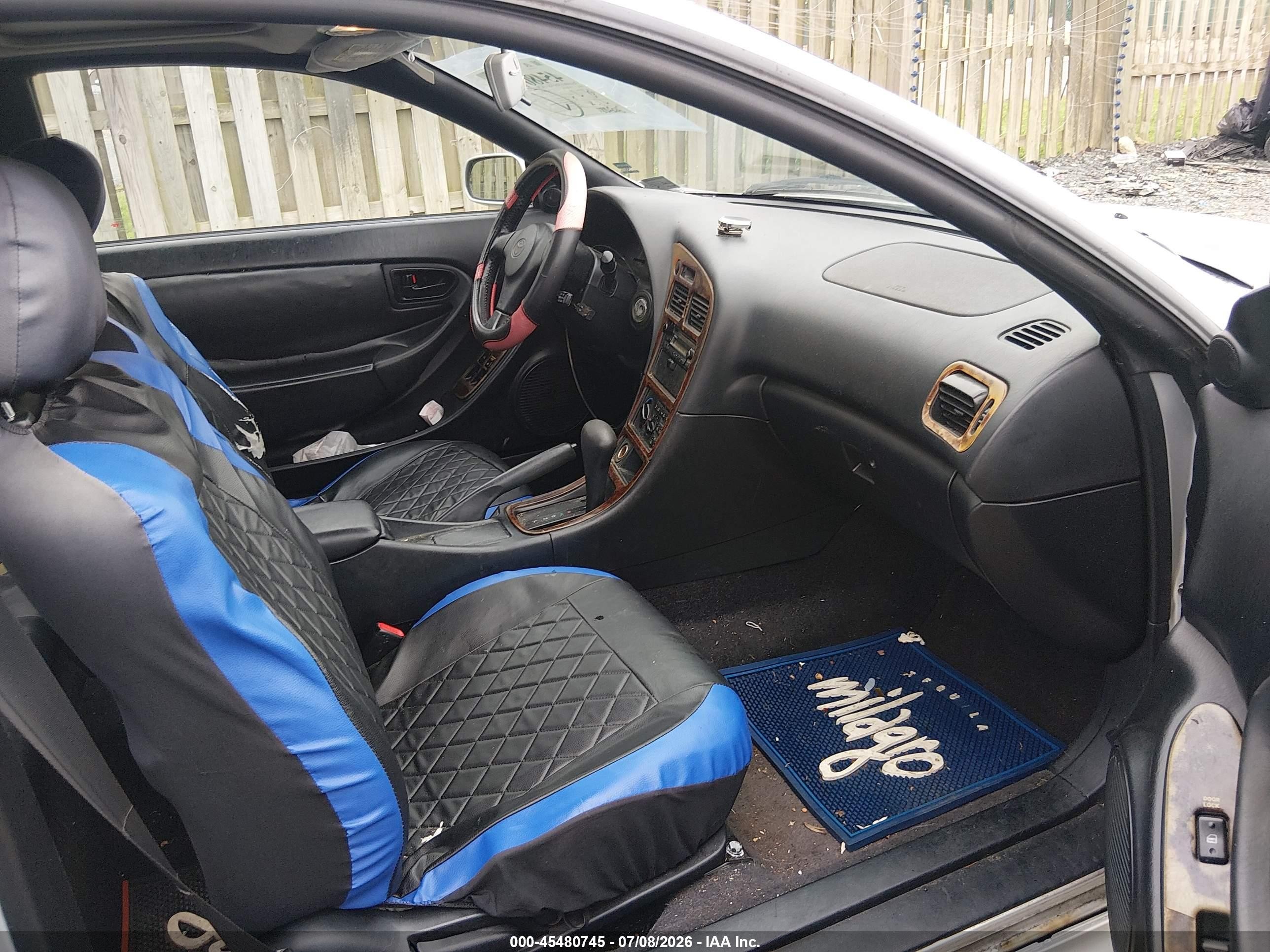 1999 Toyota Celica Gt/gt-s Silver vin: JT2DG02T6X0056659