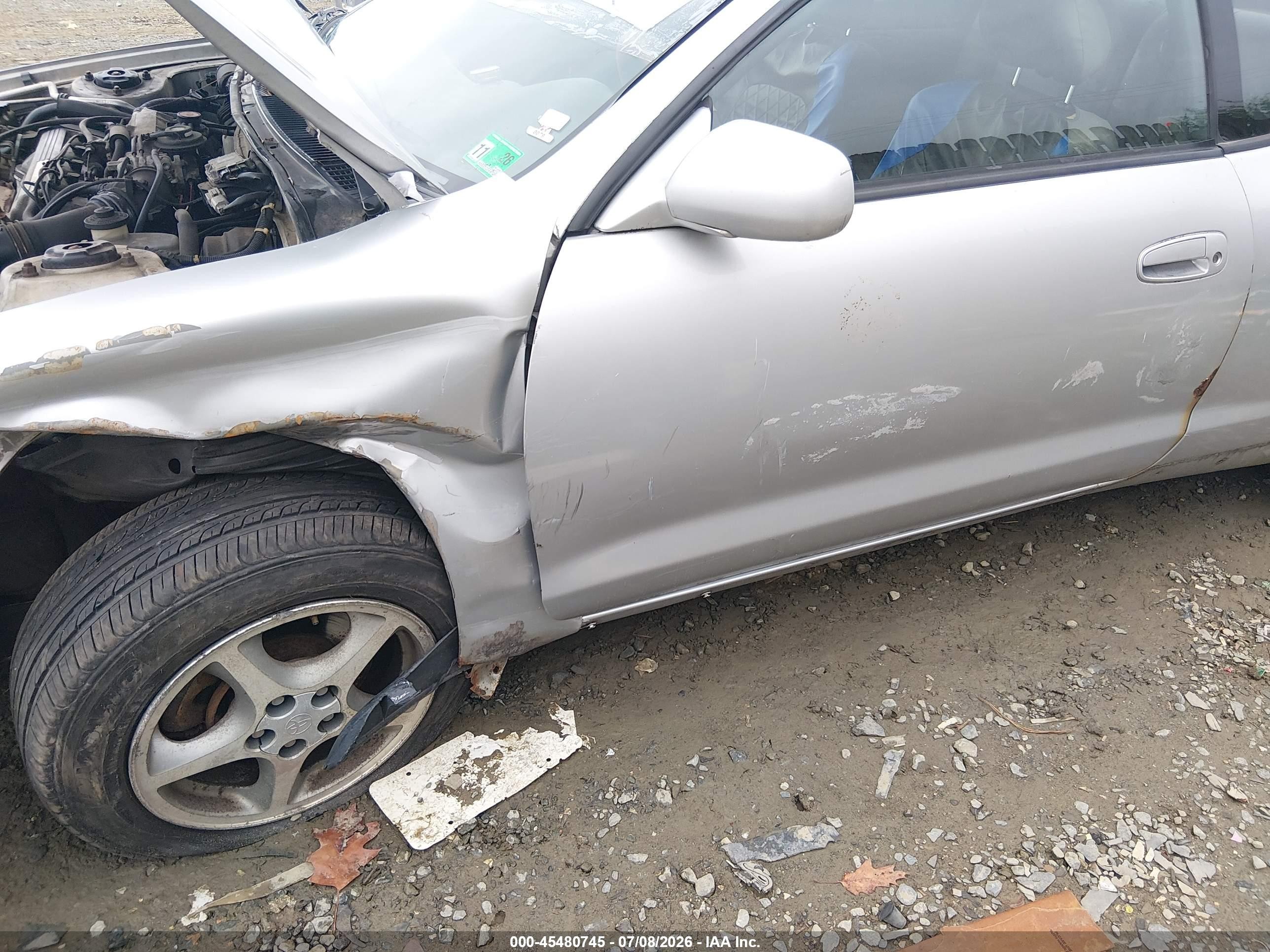 1999 Toyota Celica Gt/gt-s Silver vin: JT2DG02T6X0056659