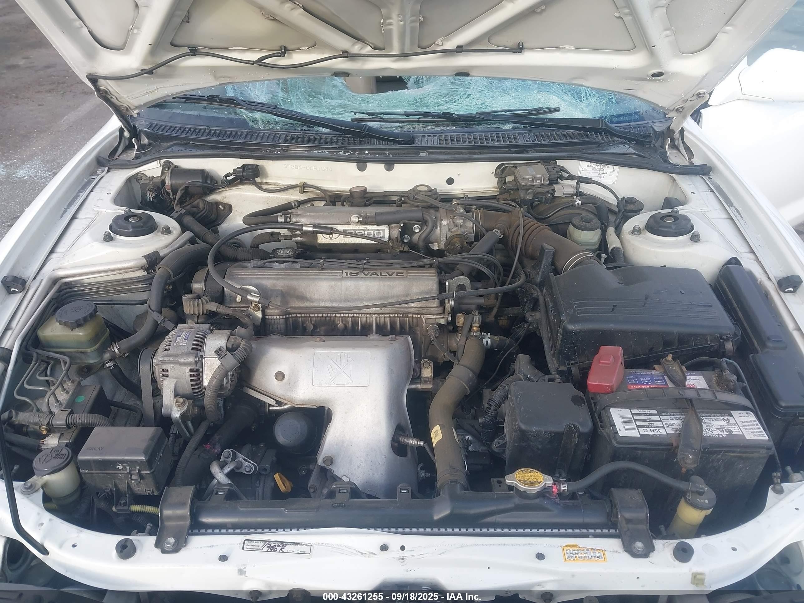 1998 Toyota Celica Gt White vin: JT2DG02TXW0051544