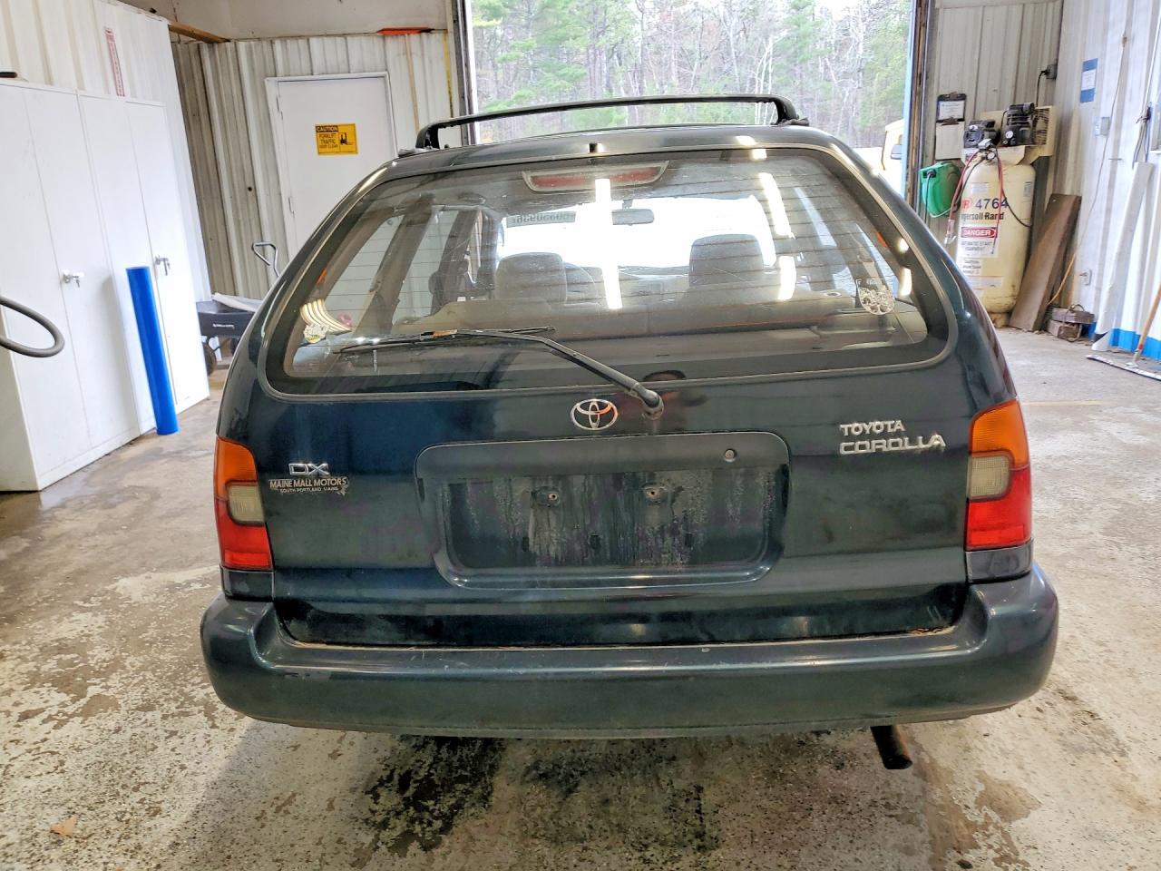 1996 Toyota Corolla Dx Green vin: JT2EB02E0T0114084