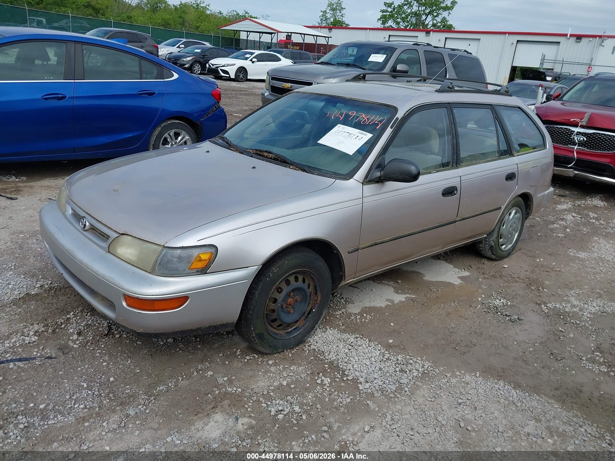 1996 Toyota Corolla Dx Gold vin: JT2EB02E5T0111570