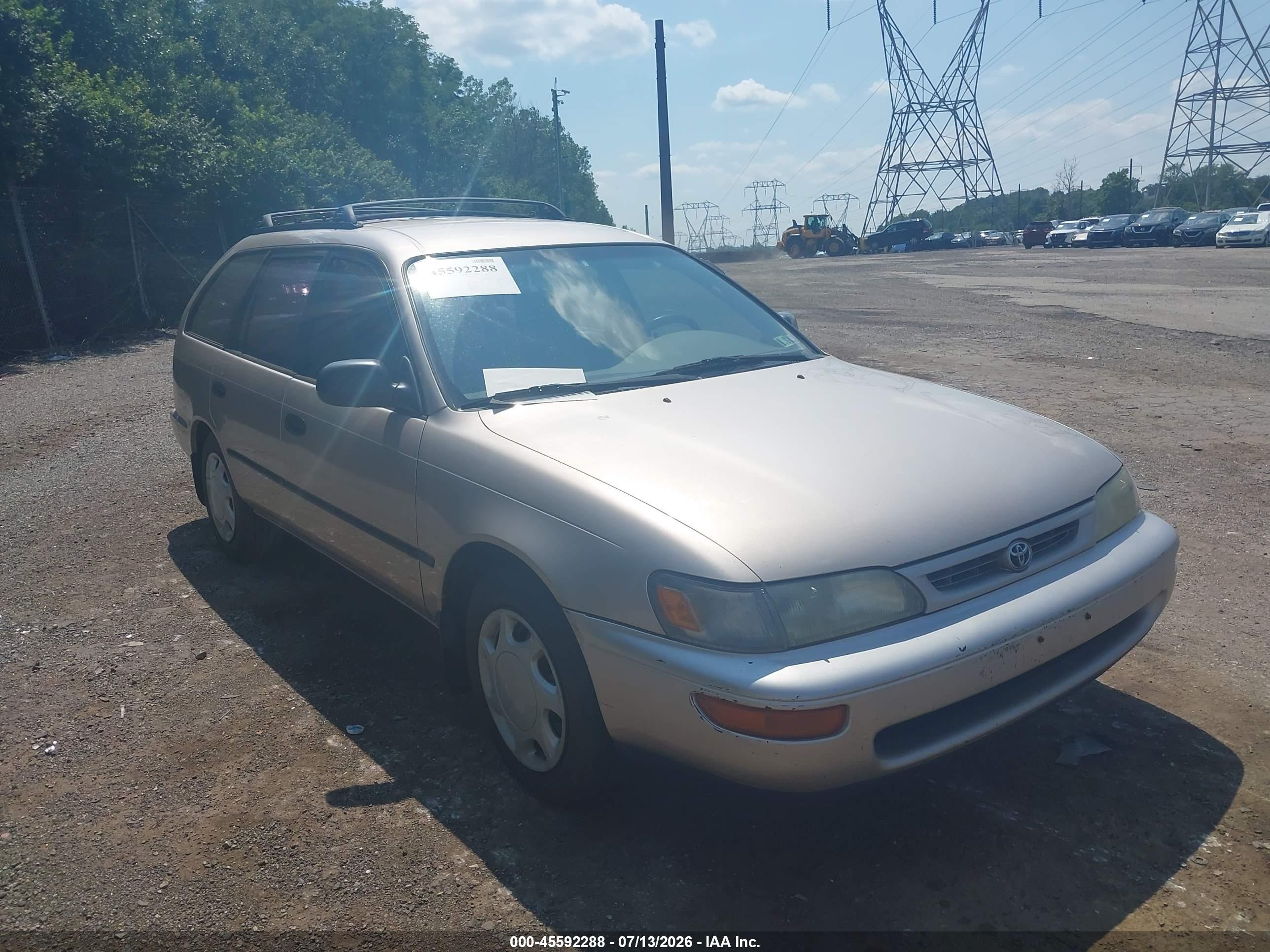 1996 Toyota Corolla Dx Gold vin: JT2EB02E7T0109495