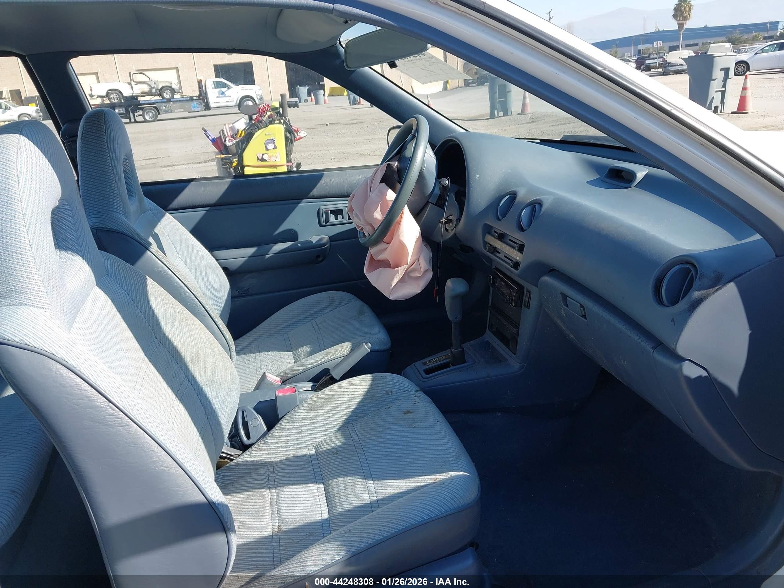 1994 Toyota Tercel Dx White vin: JT2EL43S8R0466606