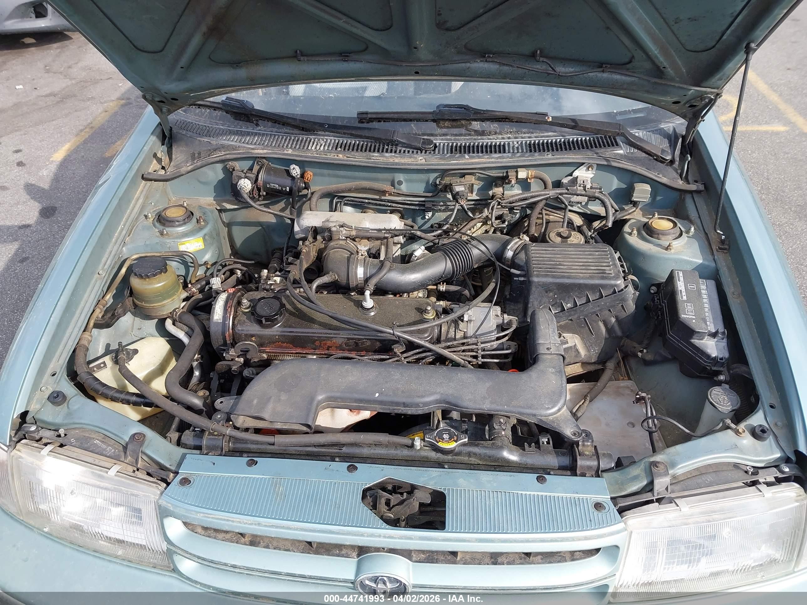 1994 Toyota Tercel Dx Turquoise vin: JT2EL43T3R0487744