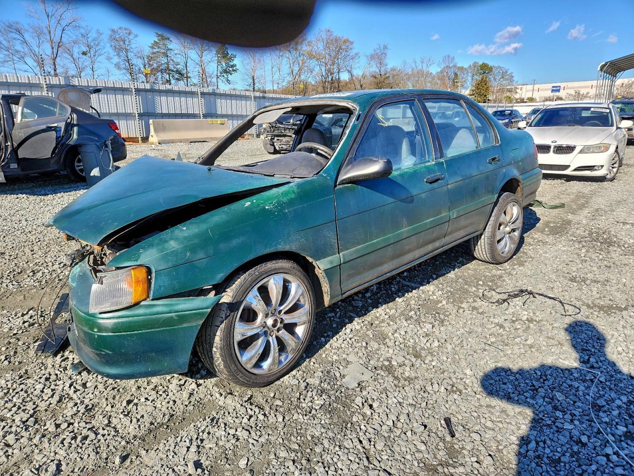 1994 Toyota Tercel Dx Green vin: JT2EL43T7R0426607