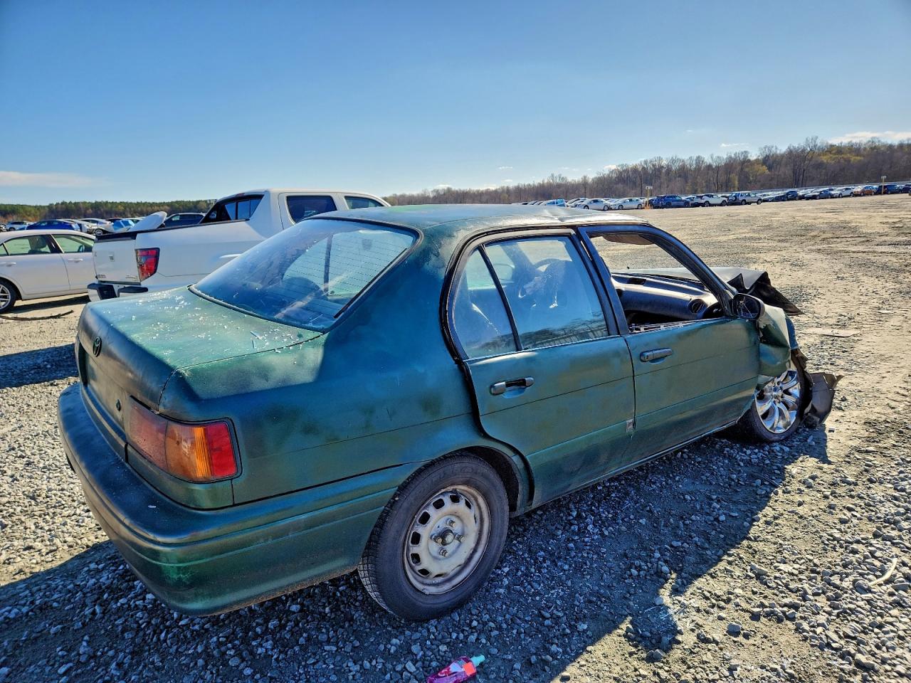 1994 Toyota Tercel Dx Green vin: JT2EL43T7R0426607