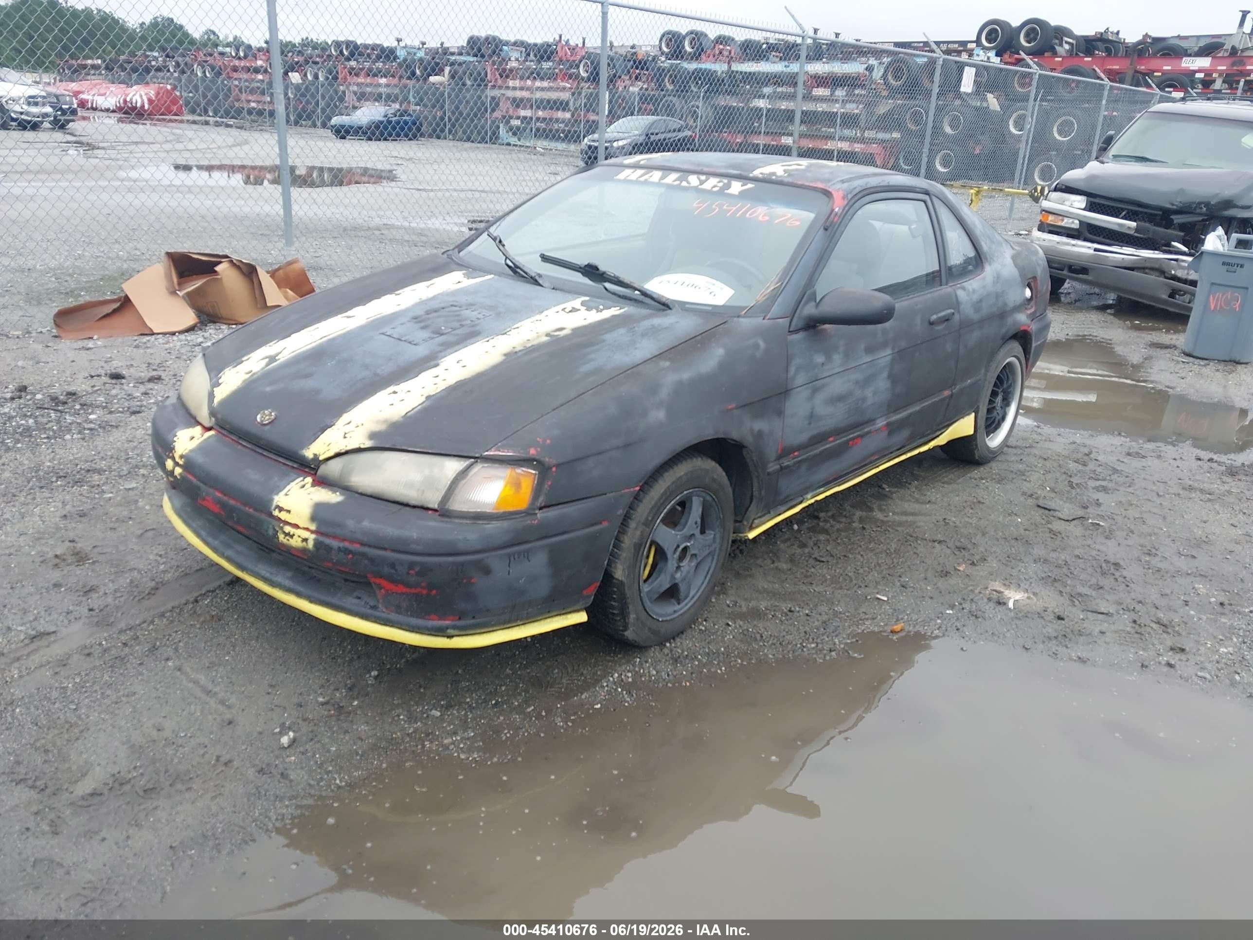 1992 Toyota Paseo   Черный vin: JT2EL45F1N0043456