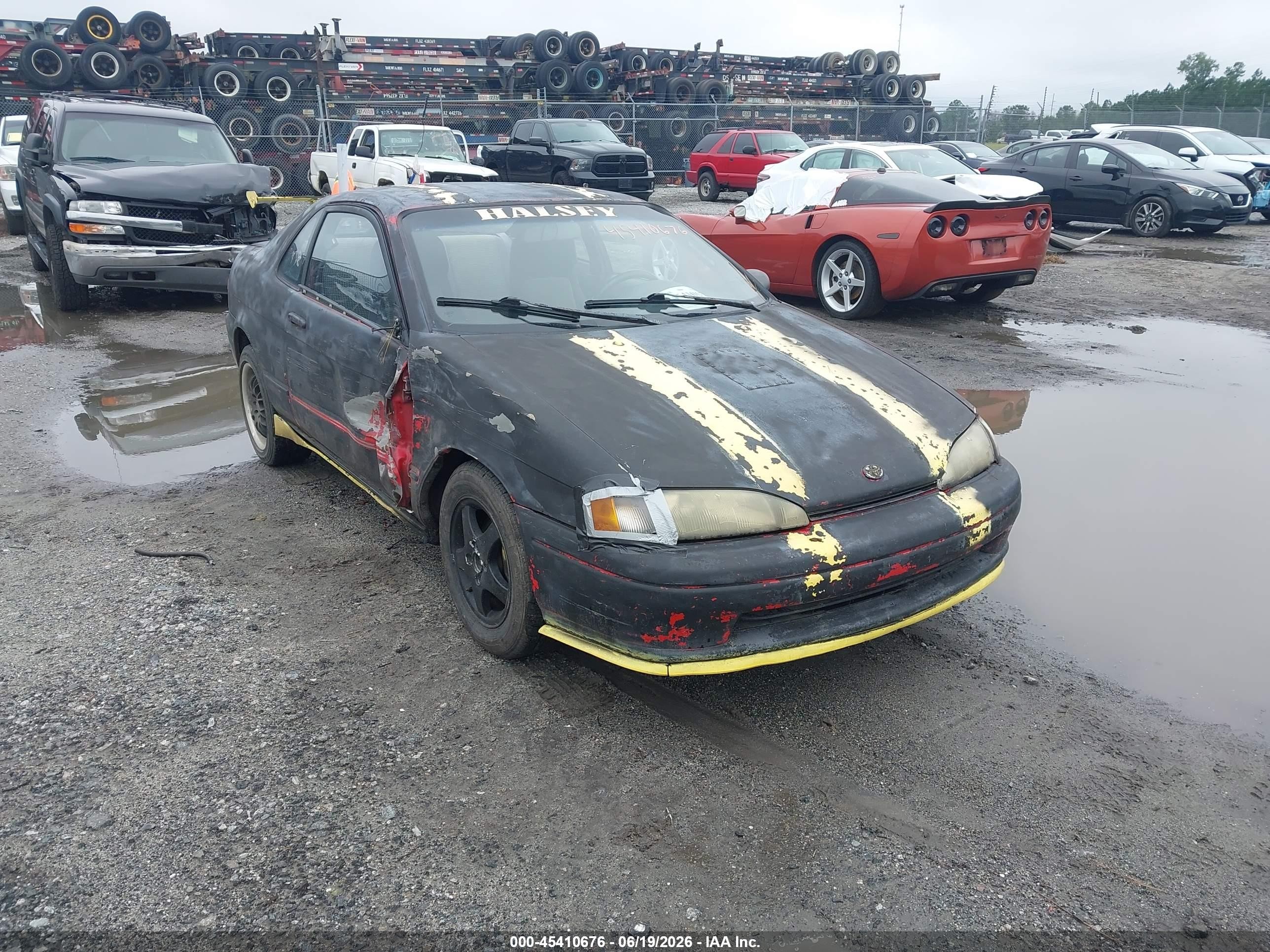 1992 Toyota Paseo   Black vin: JT2EL45F1N0043456