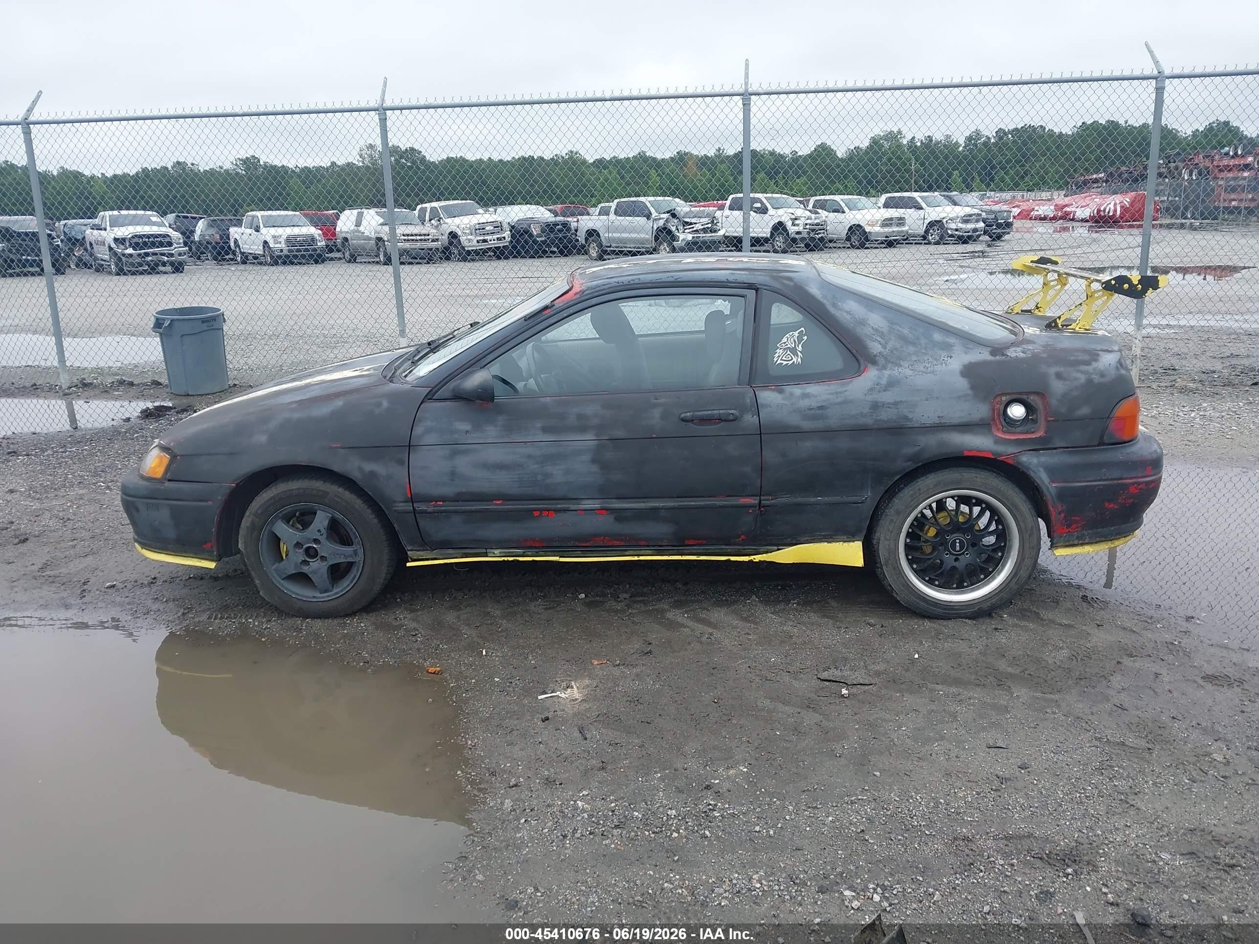 1992 Toyota Paseo   Черный vin: JT2EL45F1N0043456