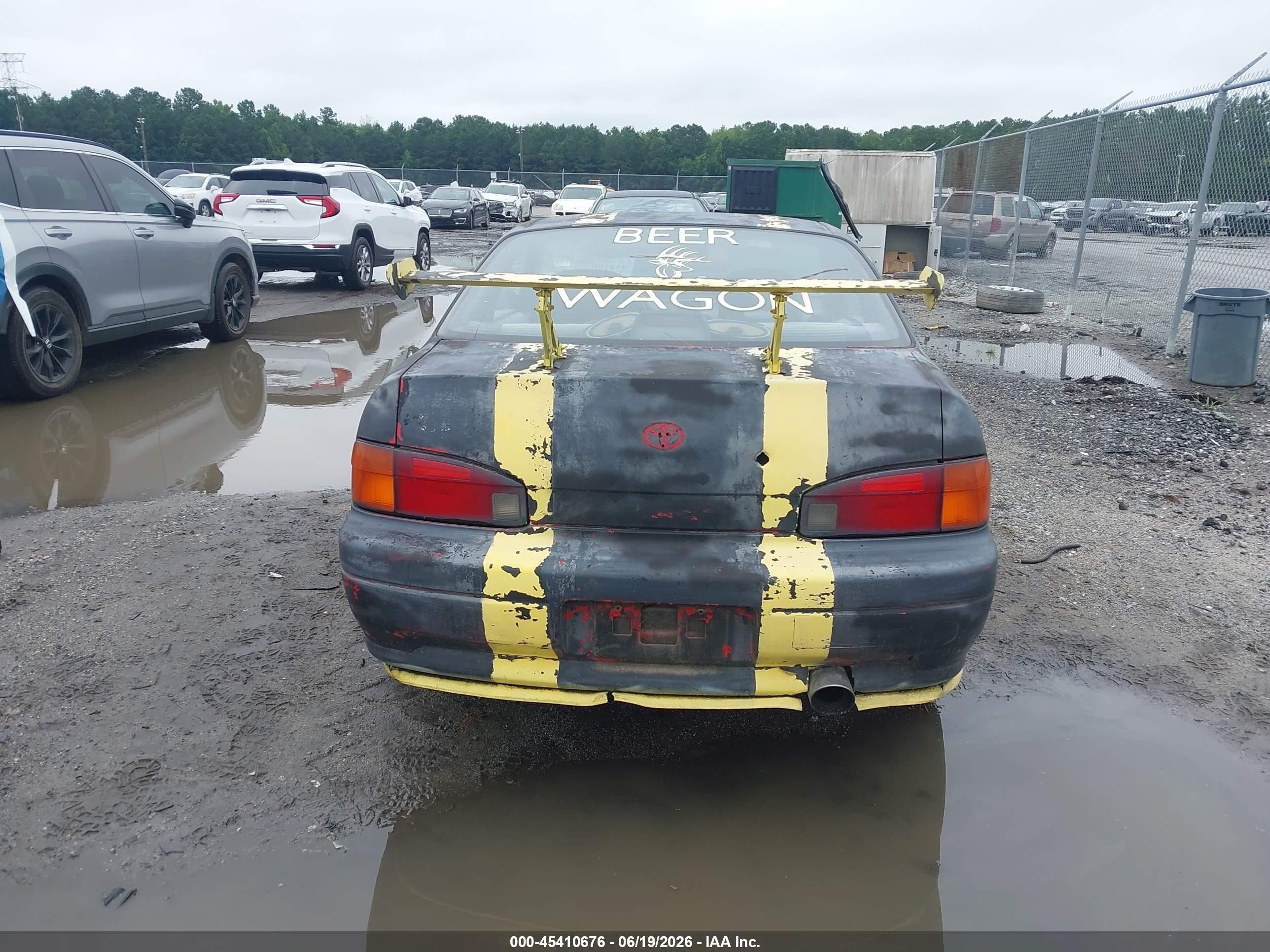 1992 Toyota Paseo   Черный vin: JT2EL45F1N0043456