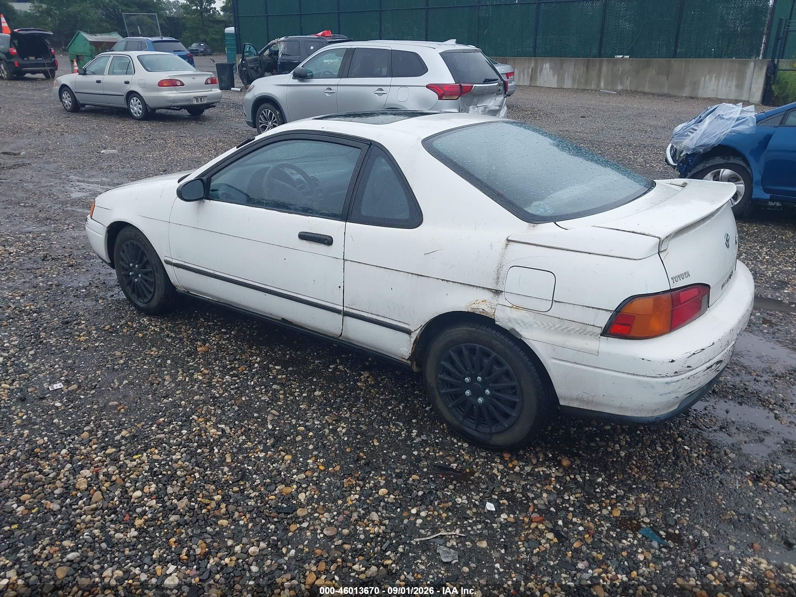 1994 Toyota Paseo   White vin: JT2EL45U6R0185435