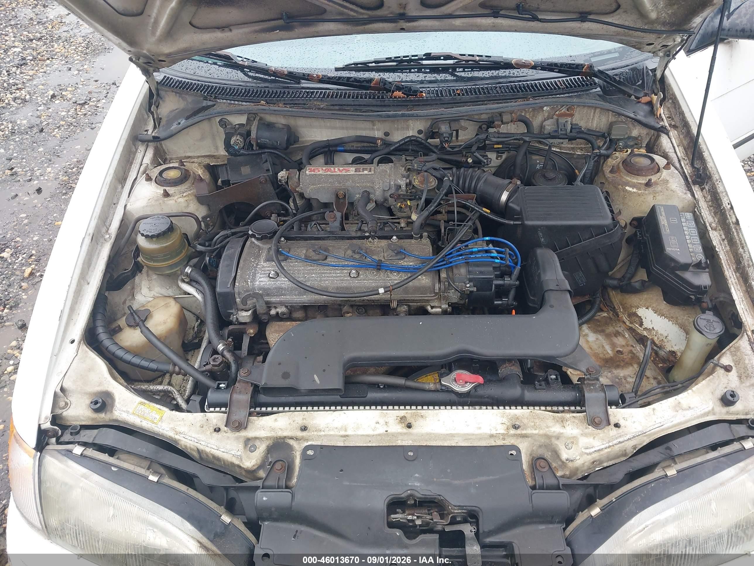 1994 Toyota Paseo   White vin: JT2EL45U6R0185435