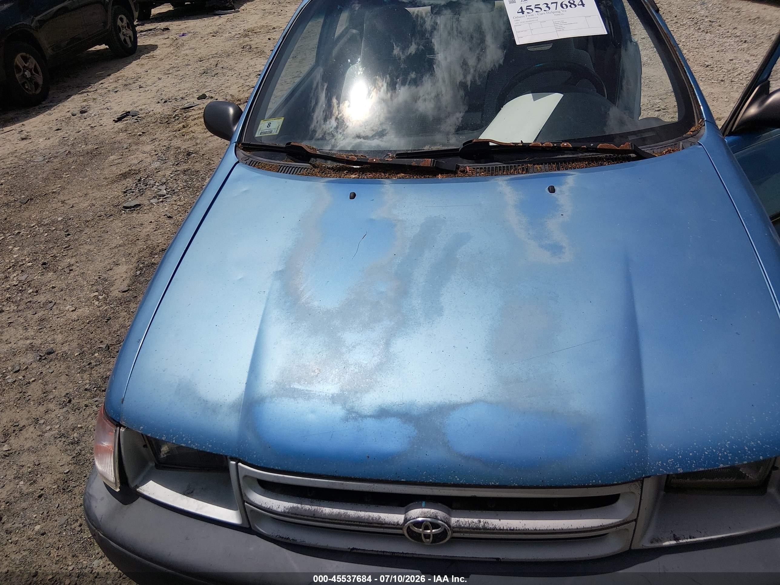 1994 Toyota Tercel Std Синий vin: JT2EL46S4R0421108