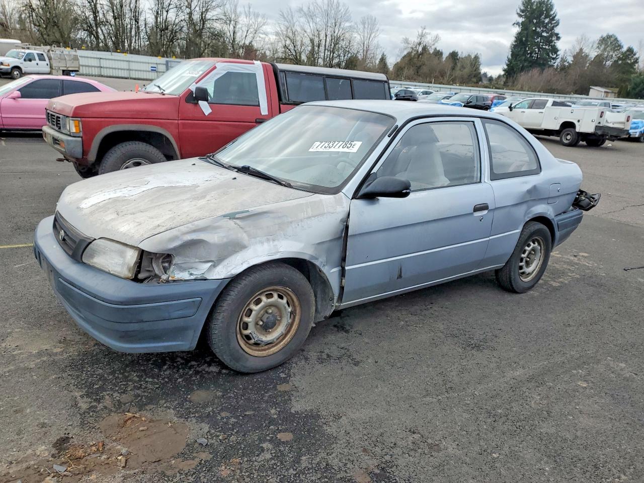 1995 Toyota Tercel Std Blue vin: JT2EL55D3S0034936