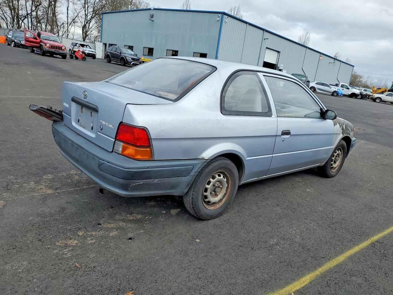 1995 Toyota Tercel Std Blue vin: JT2EL55D3S0034936