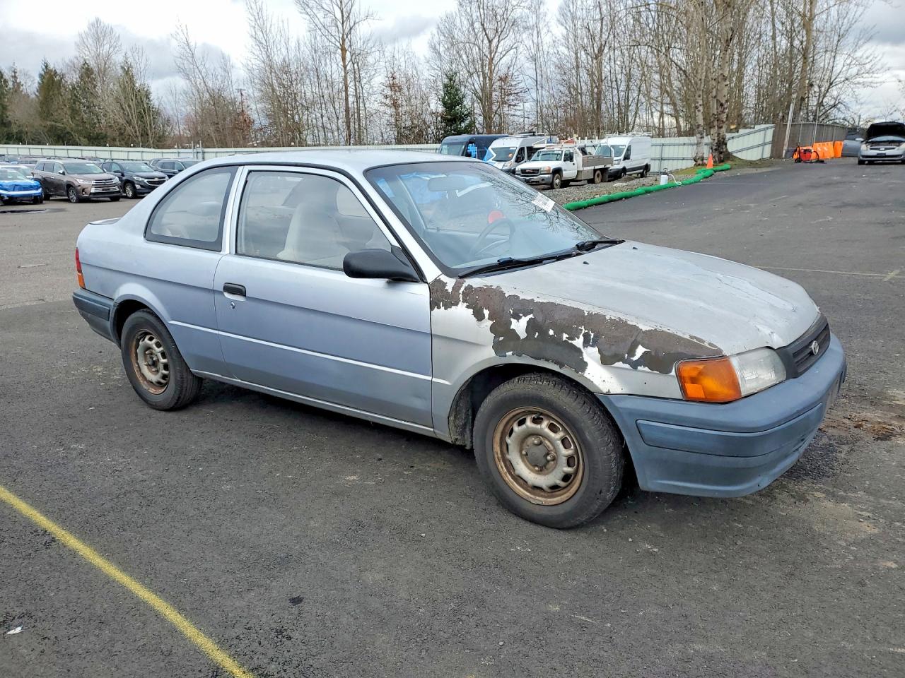 1995 Toyota Tercel Std Blue vin: JT2EL55D3S0034936