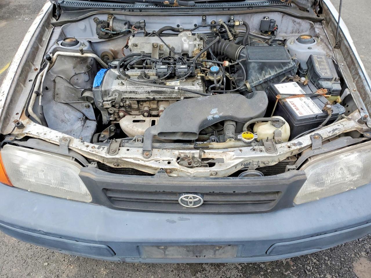 1995 Toyota Tercel Std Blue vin: JT2EL55D3S0034936