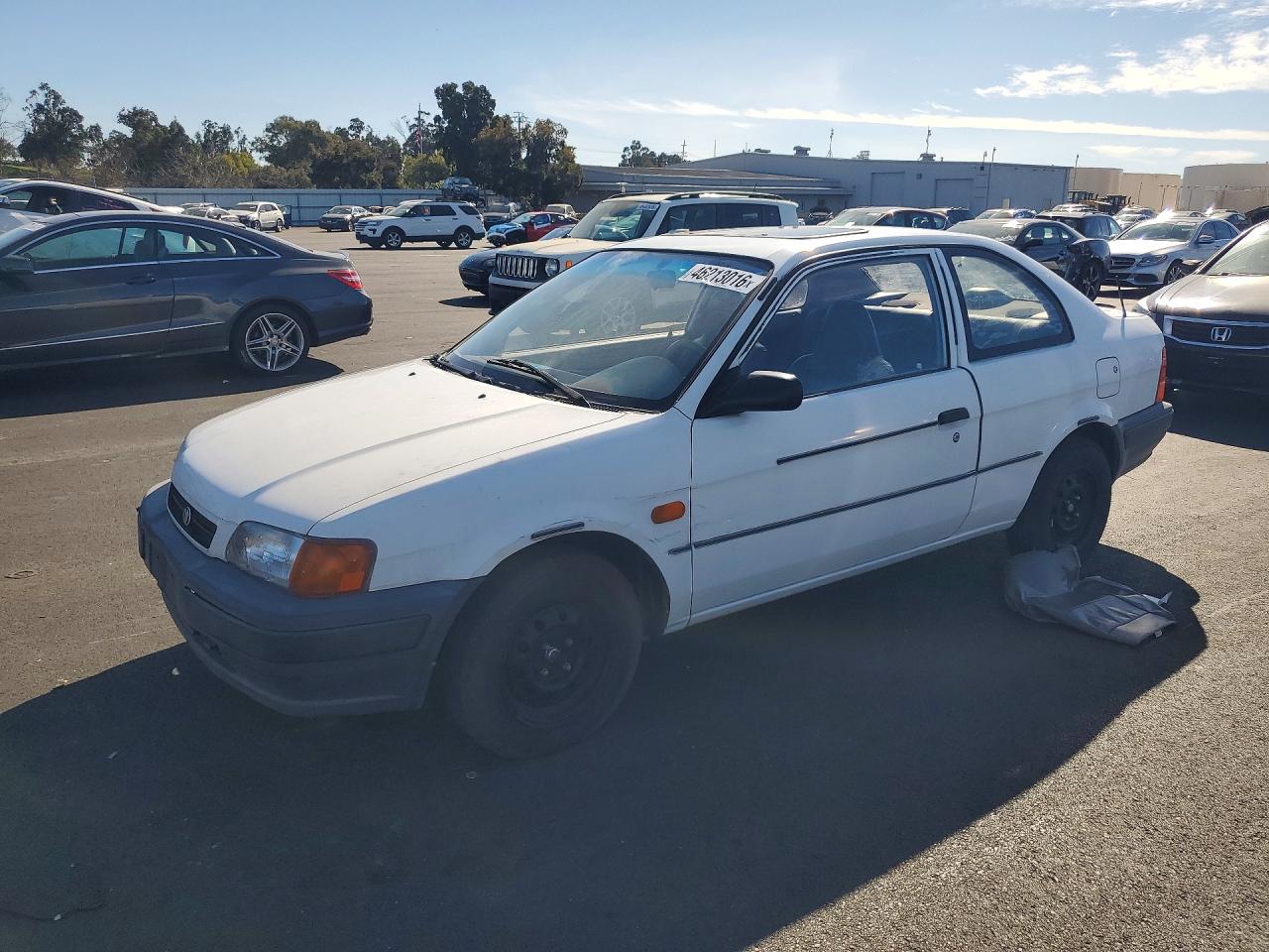 1995 Toyota Tercel Base White vin: JT2EL55D6S0065811