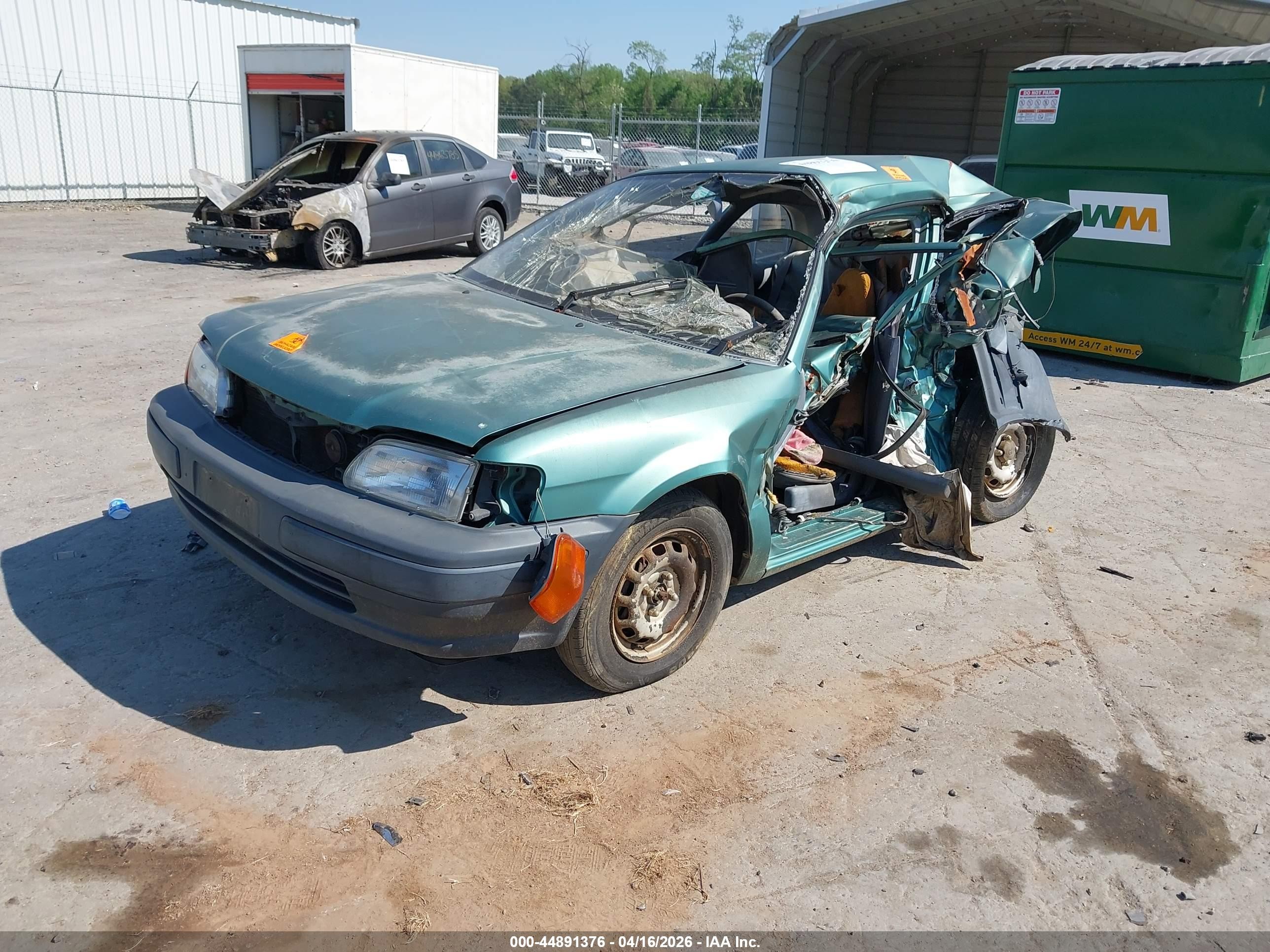 1995 Toyota Tercel Std Зеленый vin: JT2EL55D8S0004640