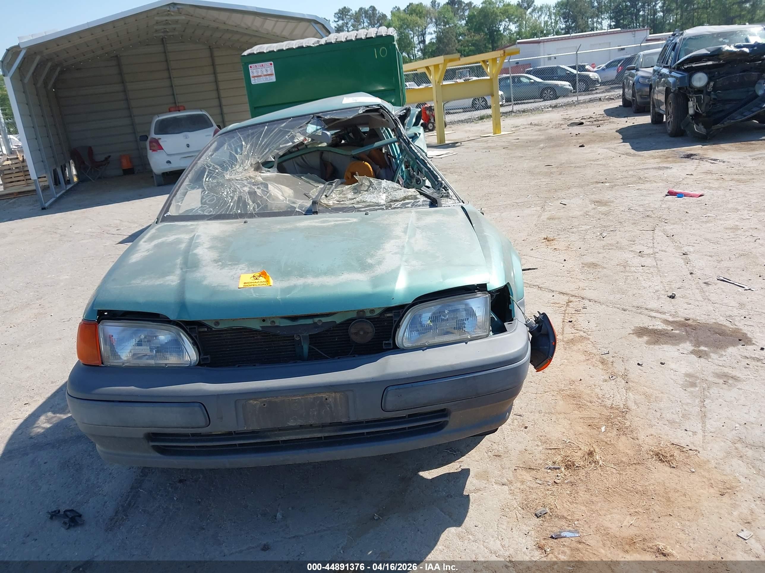 1995 Toyota Tercel Std Зеленый vin: JT2EL55D8S0004640