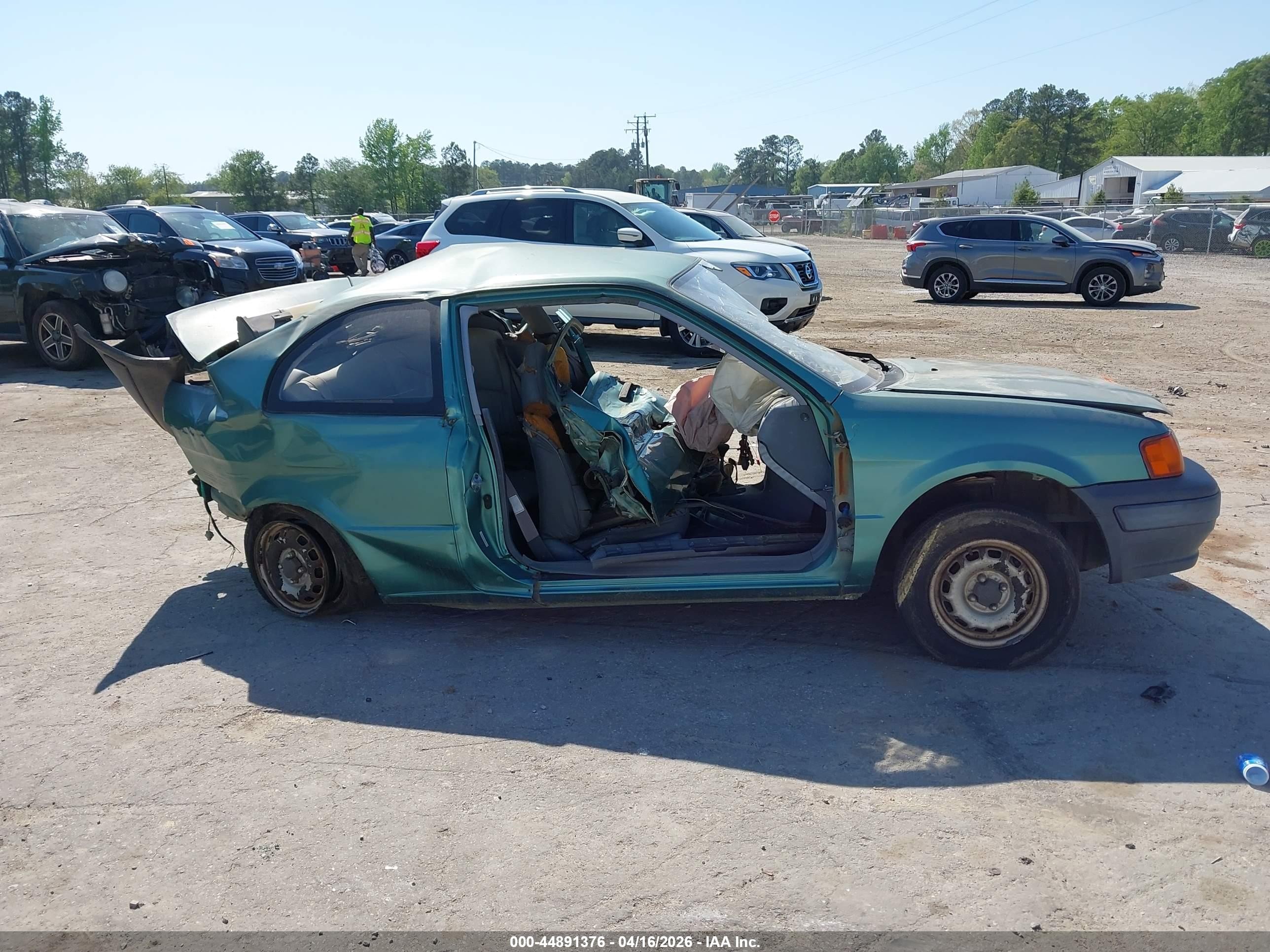 1995 Toyota Tercel Std Зеленый vin: JT2EL55D8S0004640
