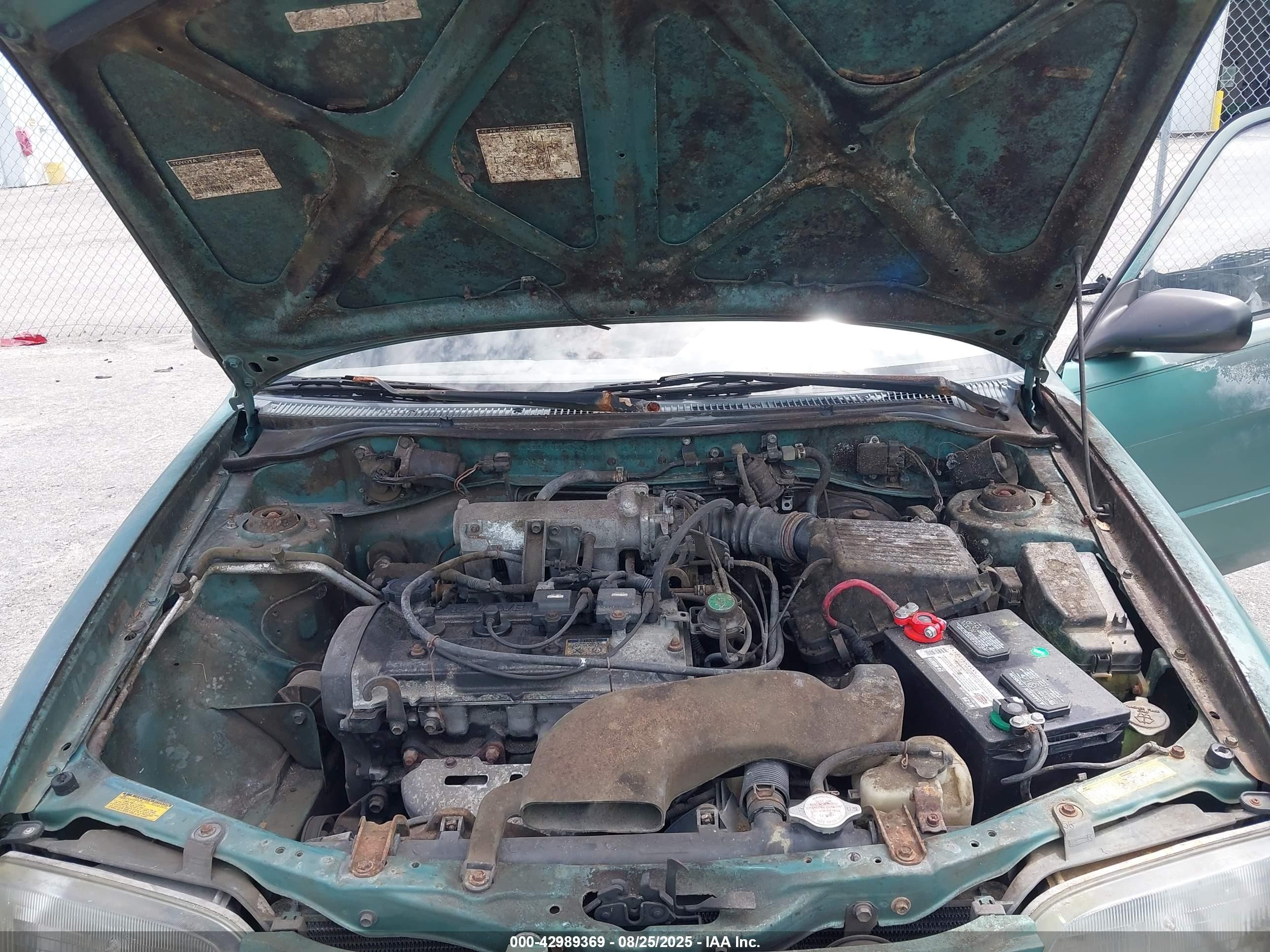 1995 Toyota Tercel Std Green vin: JT2EL55DXS0055900