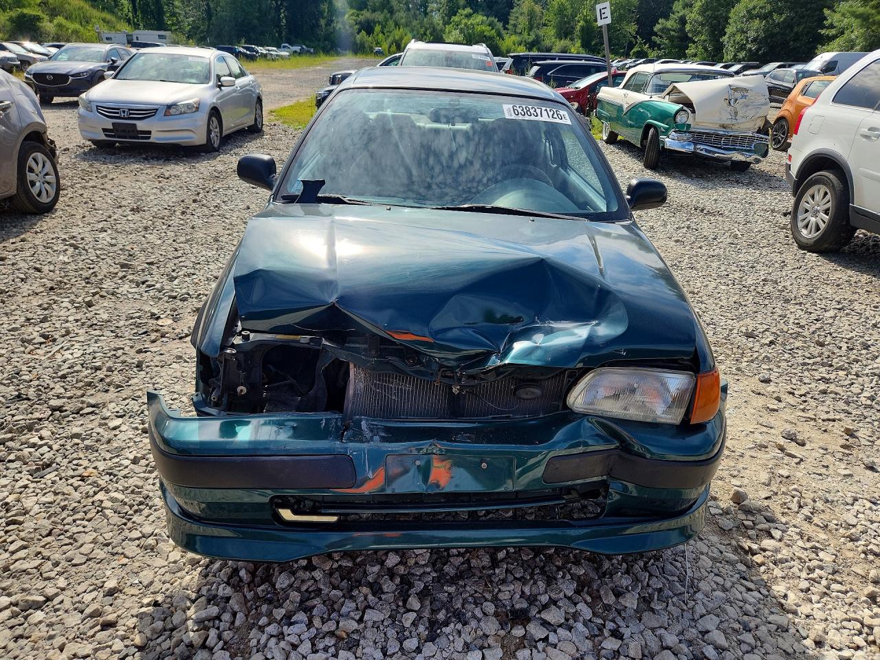 1995 Toyota Tercel Dx Green vin: JT2EL56D3S0106930
