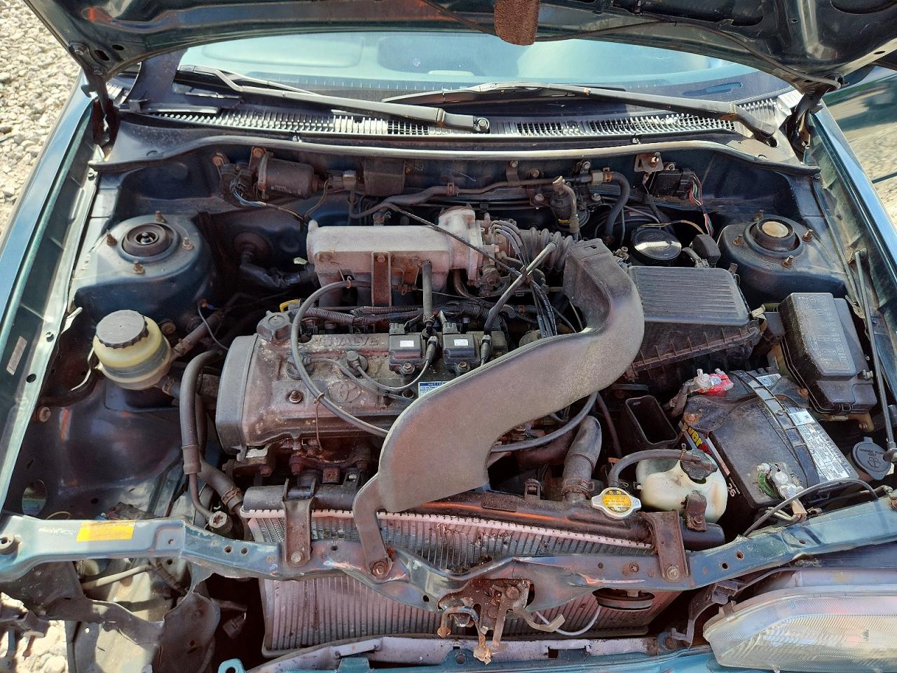 1995 Toyota Tercel Dx Green vin: JT2EL56D3S0106930