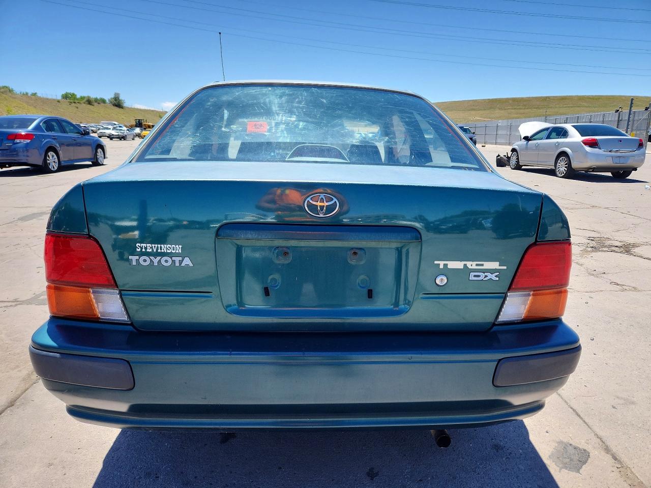 1995 Toyota Tercel Dx Зеленый vin: JT2EL56D4S0066521