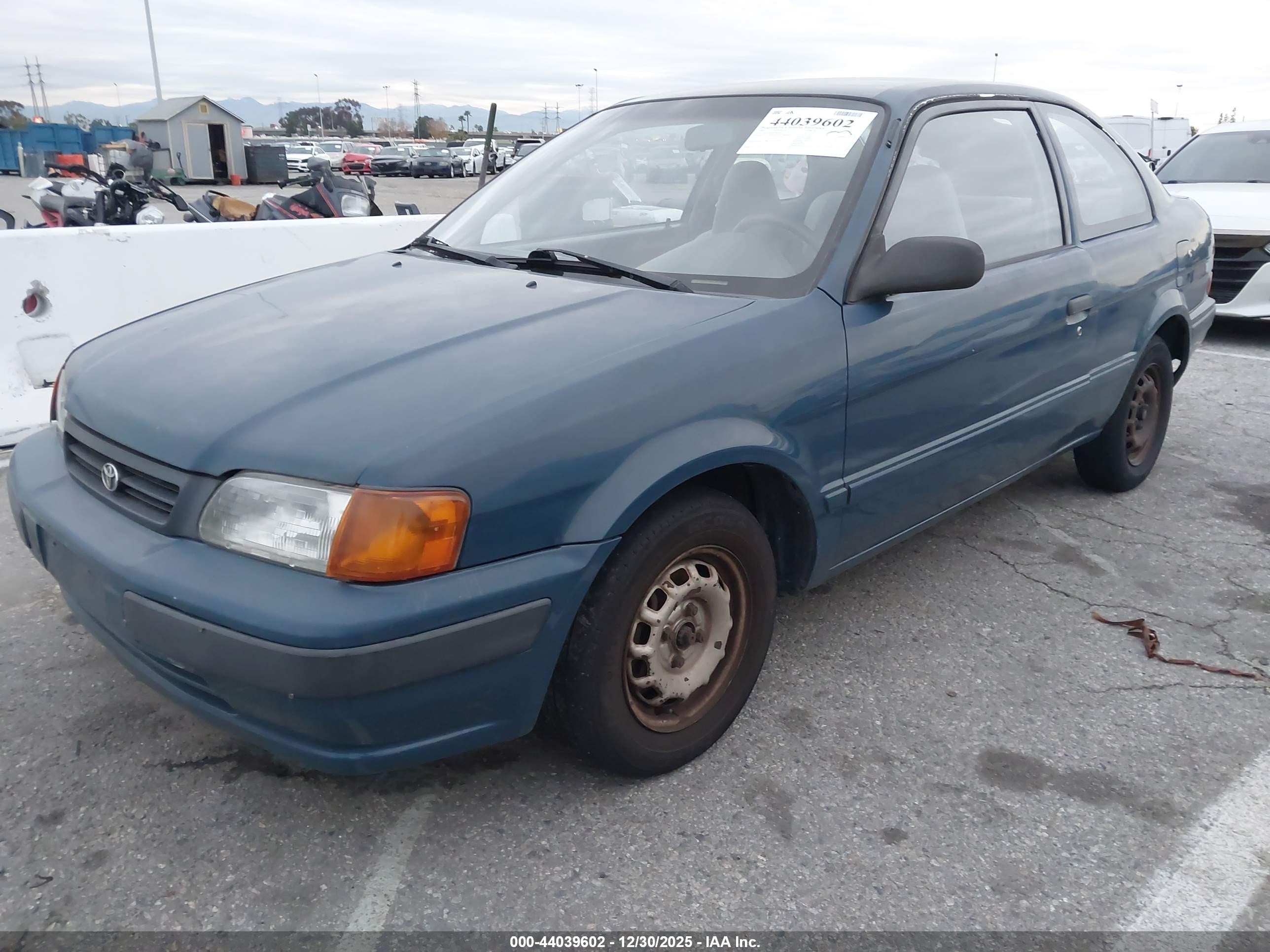 1995 Toyota Tercel Dx Blue vin: JT2EL56D5S0066639