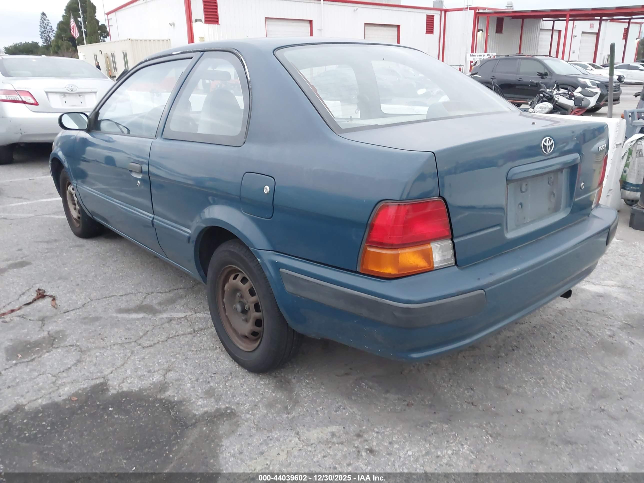 1995 Toyota Tercel Dx Blue vin: JT2EL56D5S0066639