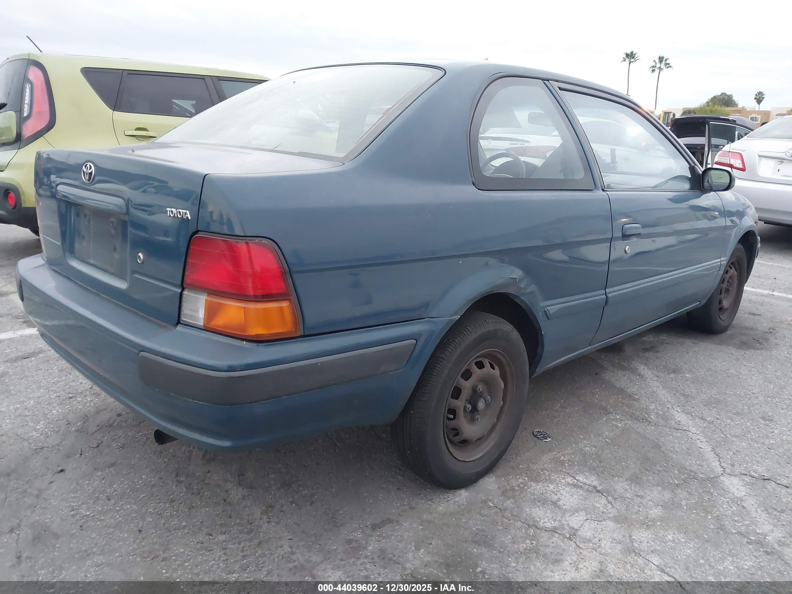 1995 Toyota Tercel Dx Blue vin: JT2EL56D5S0066639