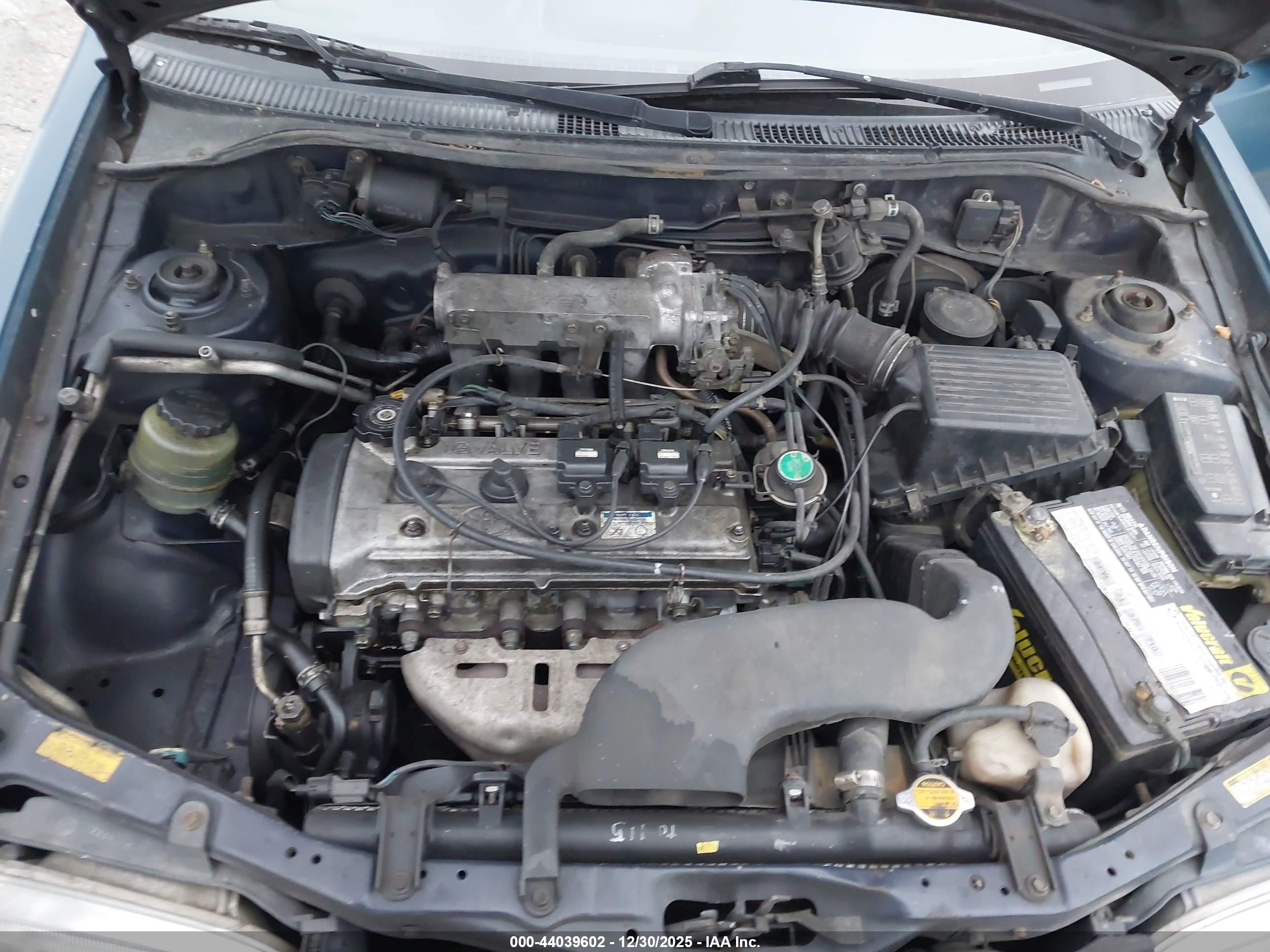 1995 Toyota Tercel Dx Blue vin: JT2EL56D5S0066639