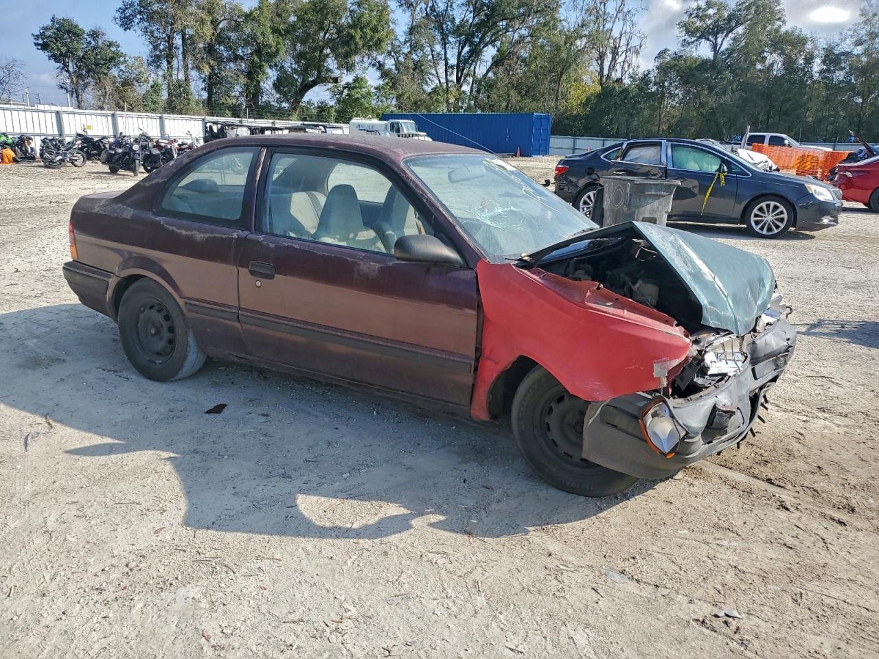 1995 Toyota Tercel Dx Burgundy vin: JT2EL56D6S0050269