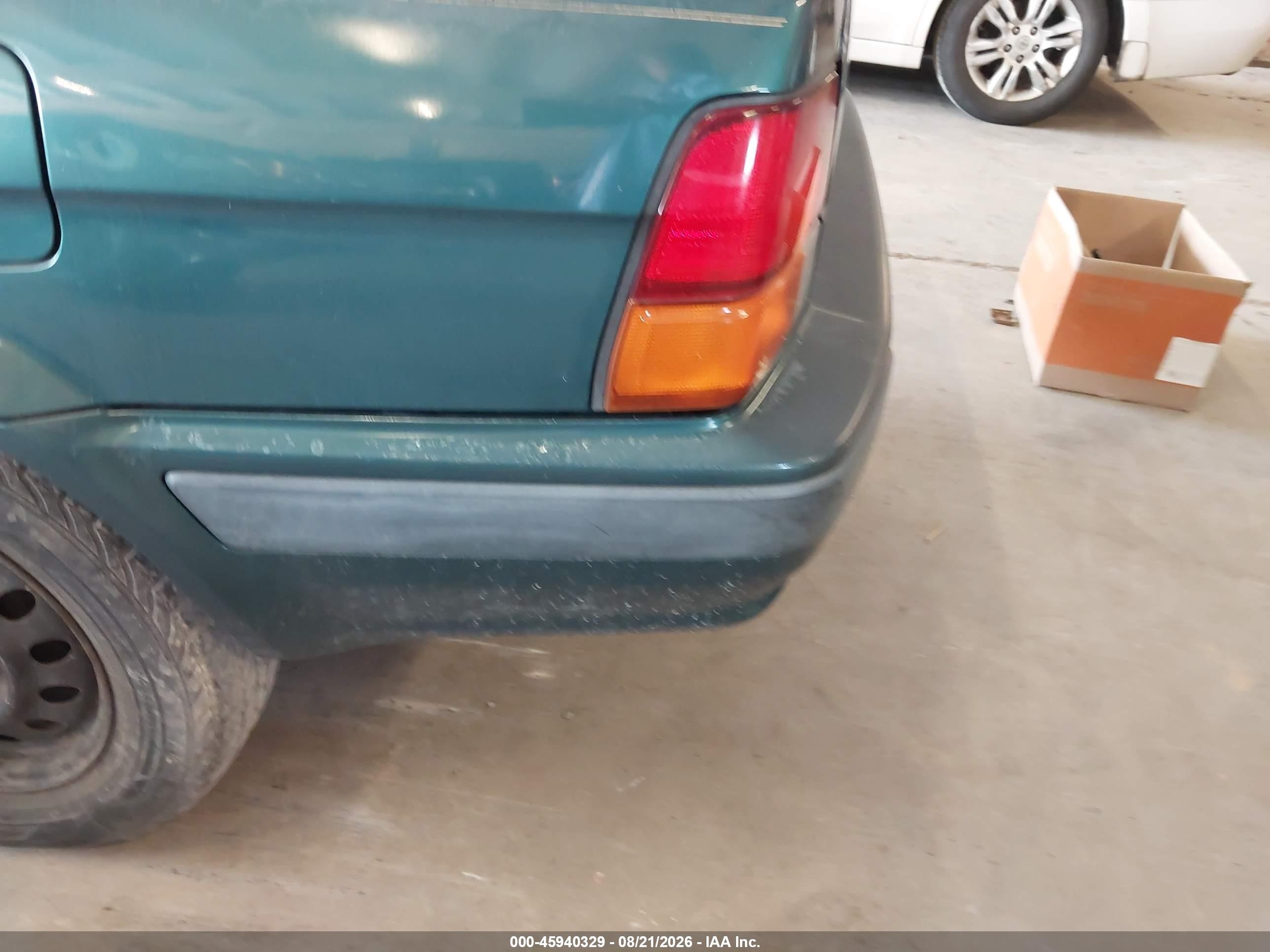 1995 Toyota Tercel Dx Green vin: JT2EL56D6S0078380