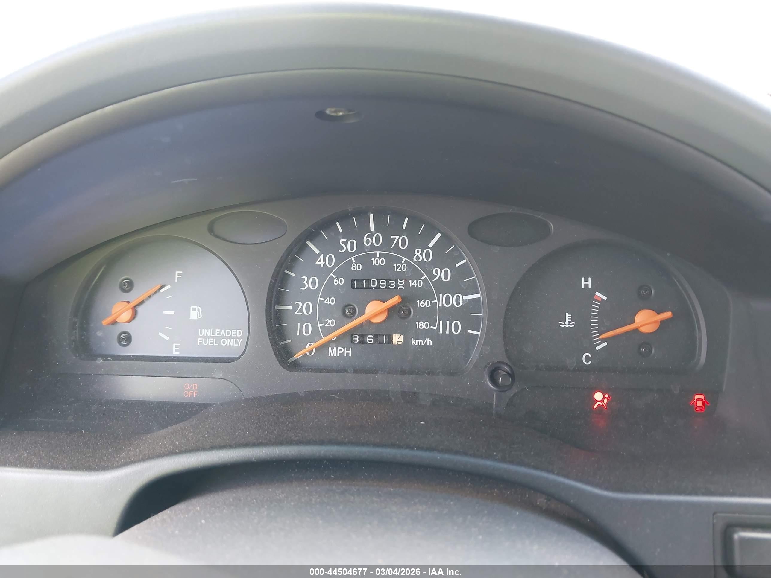 1995 Toyota Tercel Dx Green vin: JT2EL56D6S0094143
