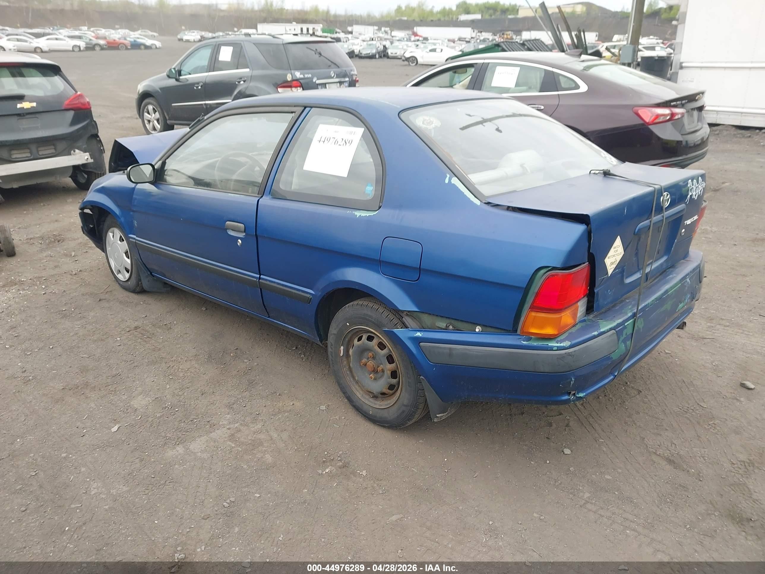1995 Toyota Tercel Dx Синий vin: JT2EL56D7S0020259