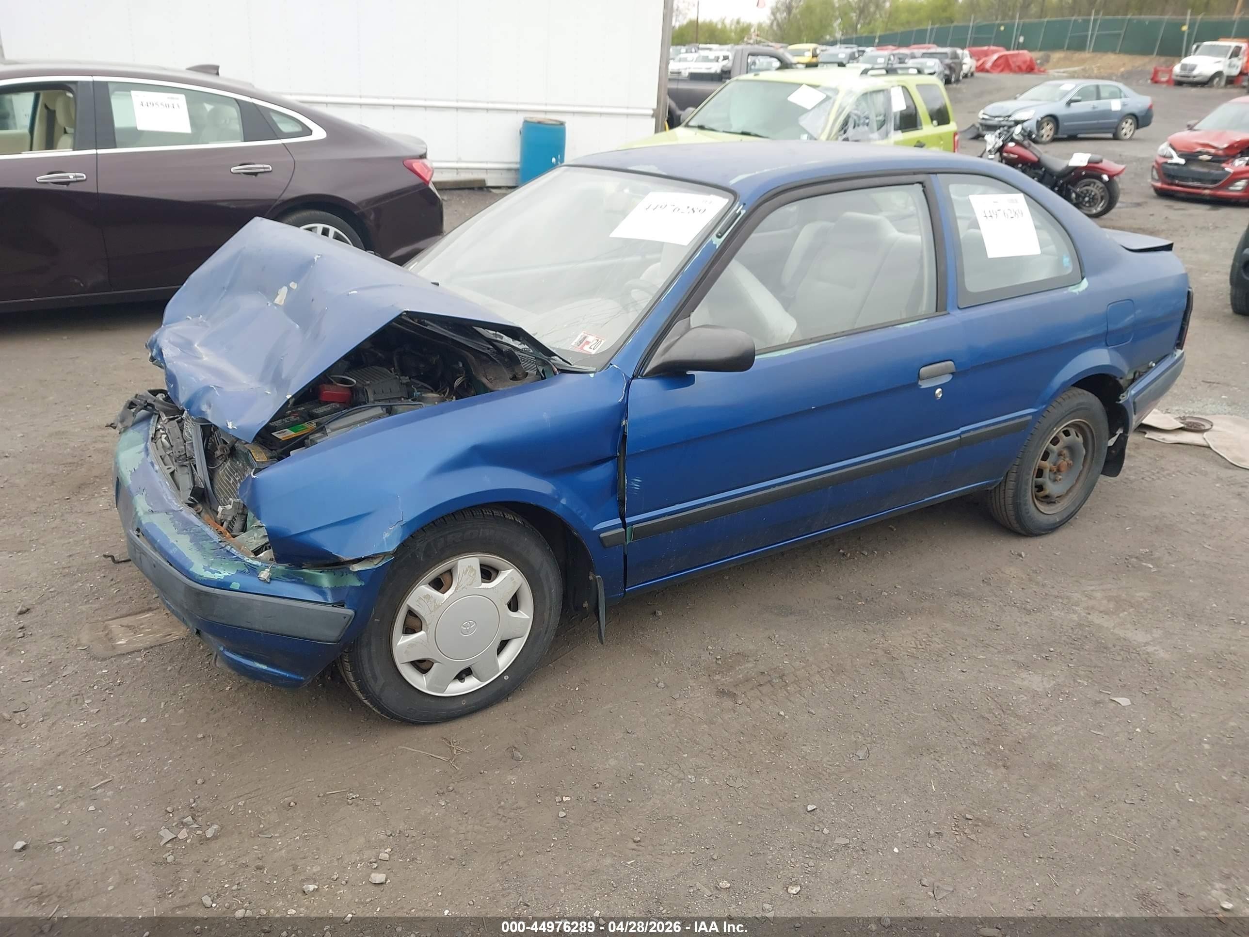 1995 Toyota Tercel Dx Синий vin: JT2EL56D7S0020259