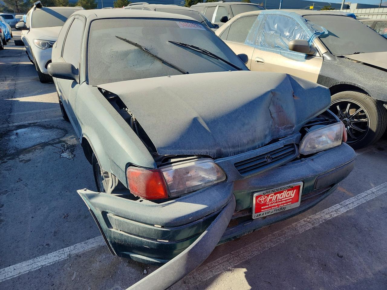 1995 Toyota Tercel Dx Green vin: JT2EL56D8S0023638