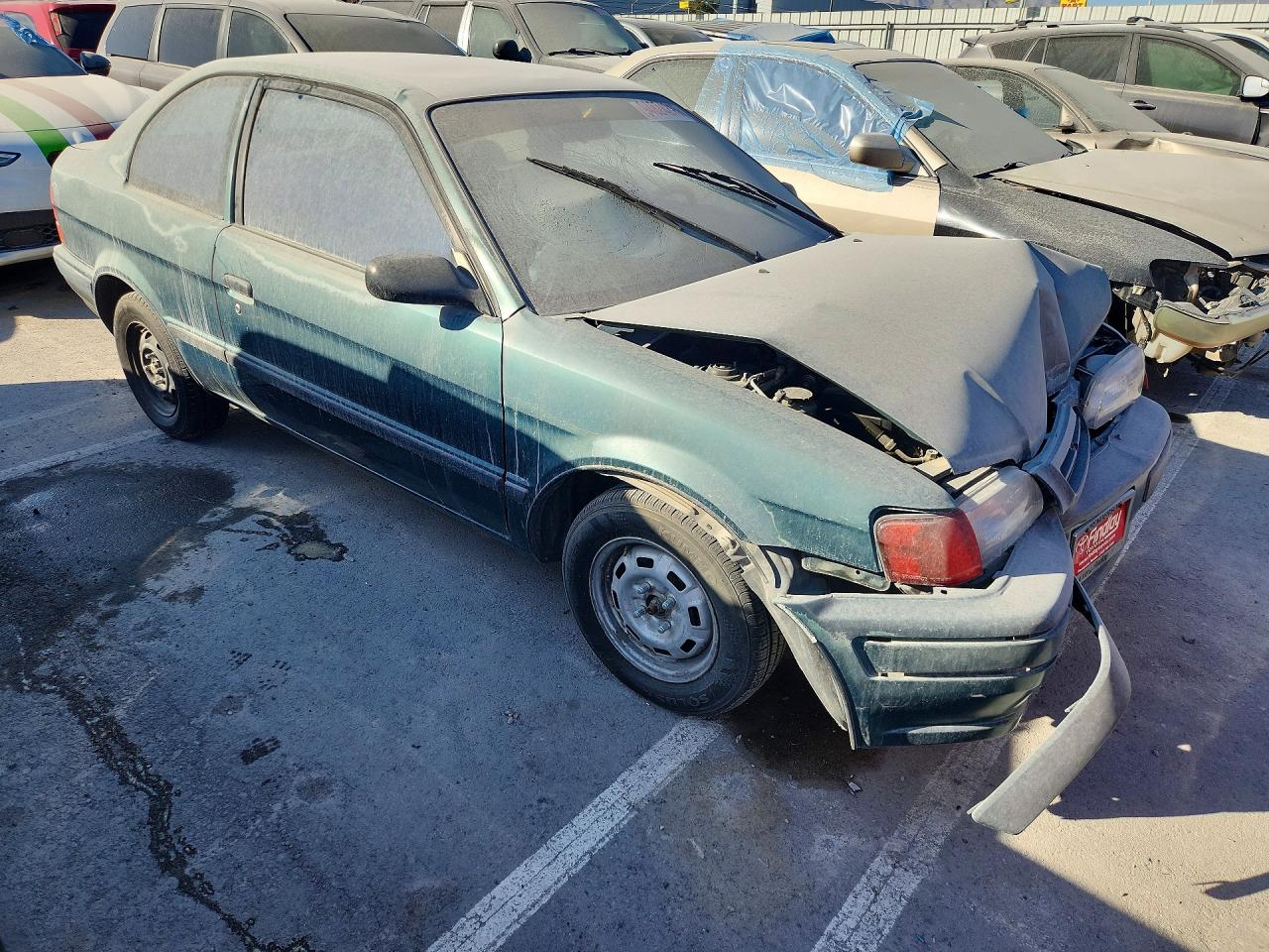 1995 Toyota Tercel Dx Green vin: JT2EL56D8S0023638