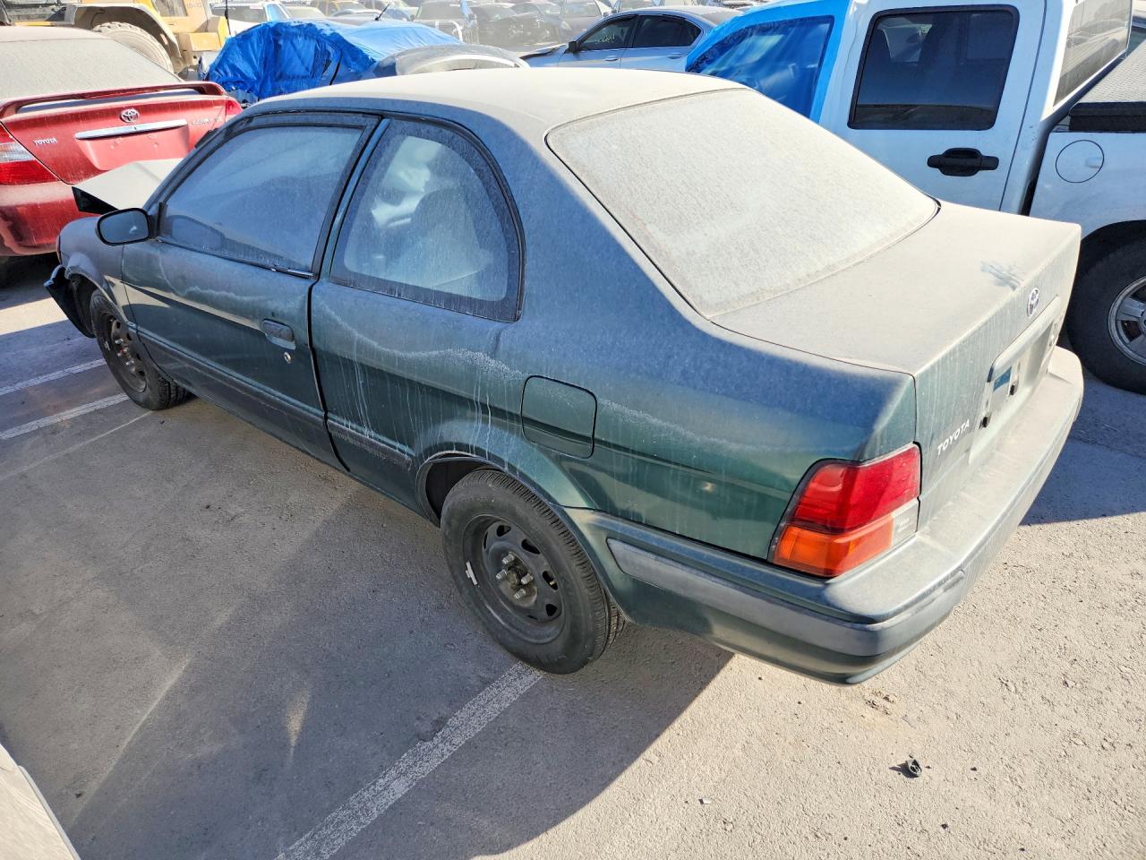 1995 Toyota Tercel Dx Green vin: JT2EL56D8S0023638