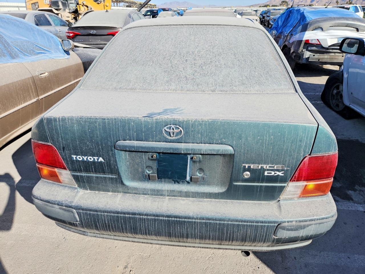 1995 Toyota Tercel Dx Green vin: JT2EL56D8S0023638