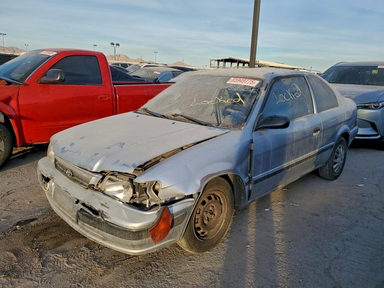 1995 Toyota Tercel Dx Серебряный vin: JT2EL56DXS0025455
