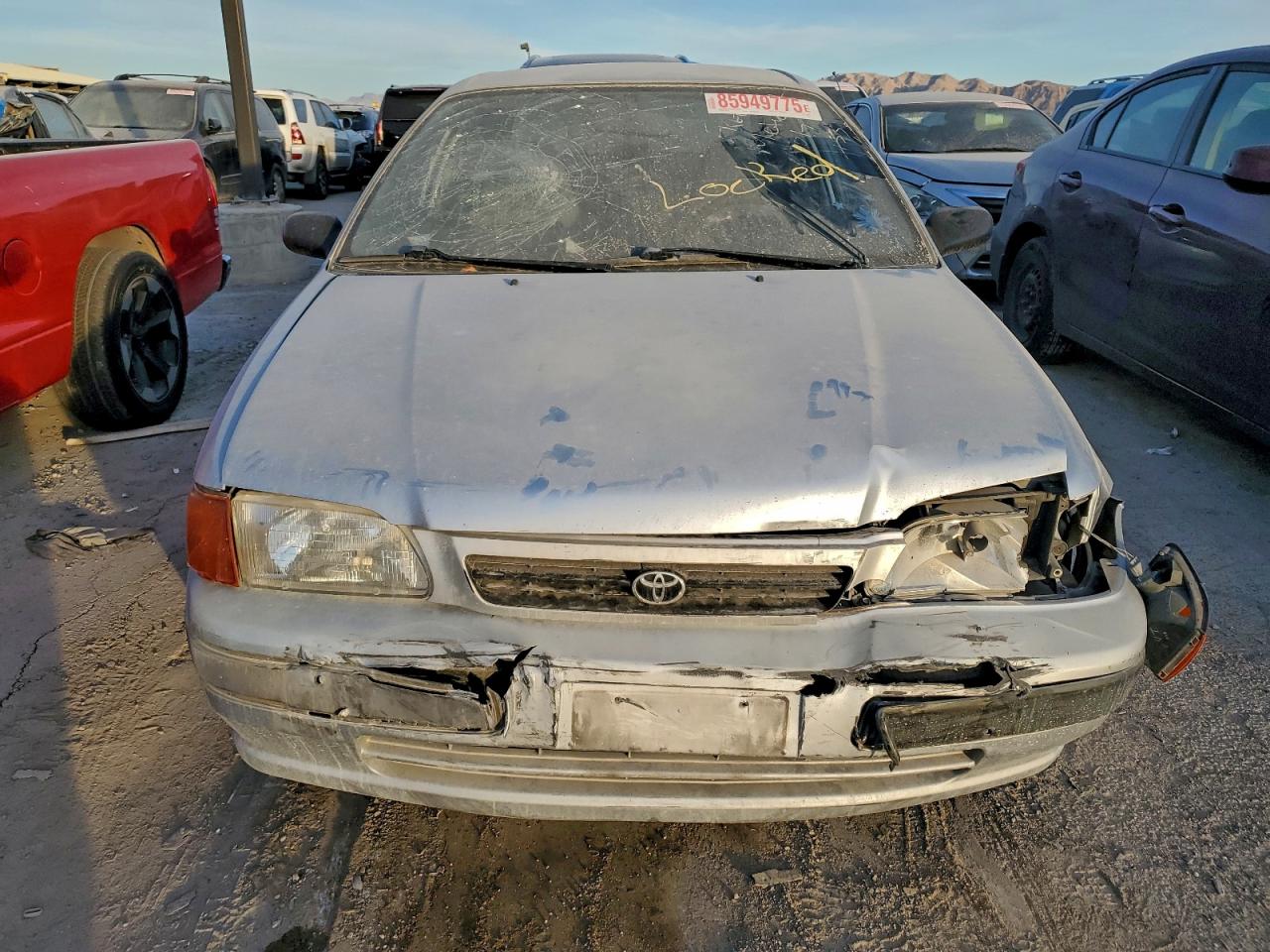 1995 Toyota Tercel Dx Silver vin: JT2EL56DXS0025455