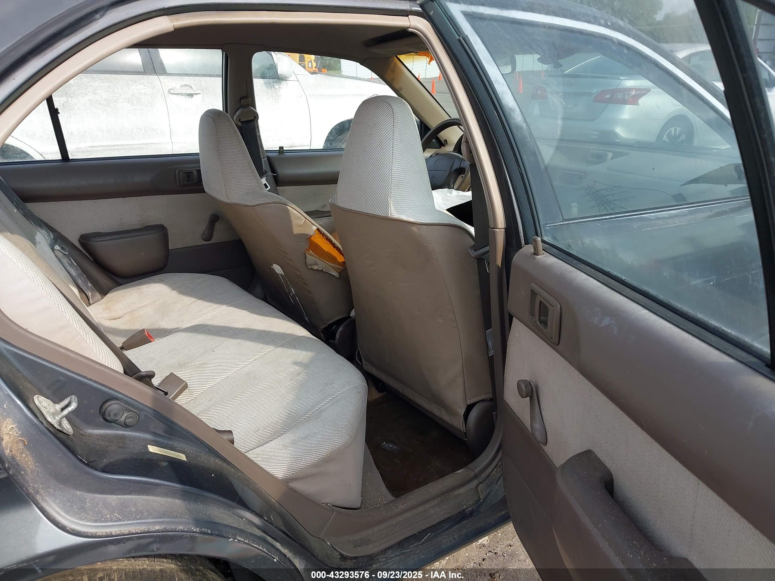1995 Toyota Tercel Dx Gray vin: JT2EL56E0S7035654