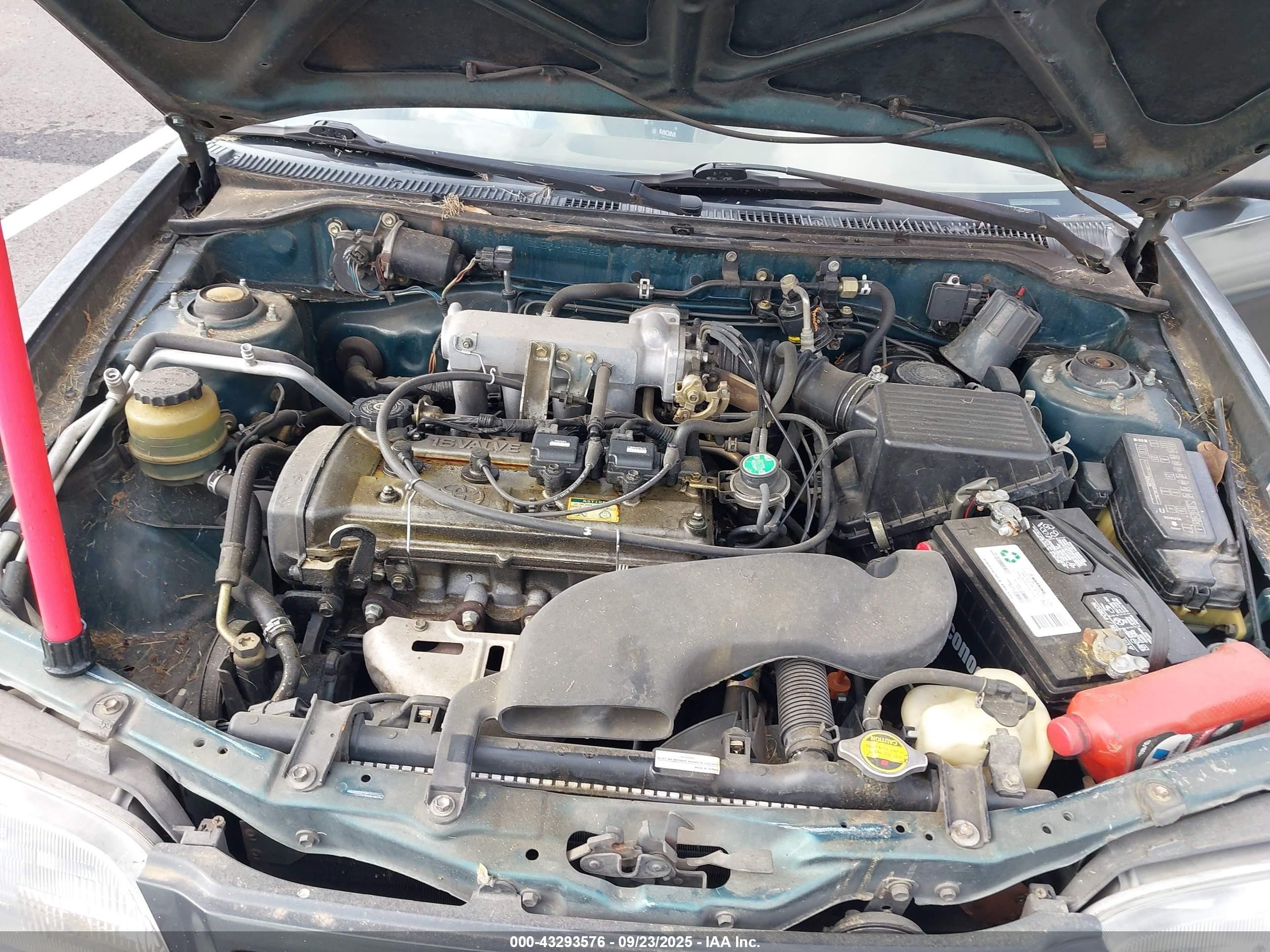 1995 Toyota Tercel Dx Gray vin: JT2EL56E0S7035654
